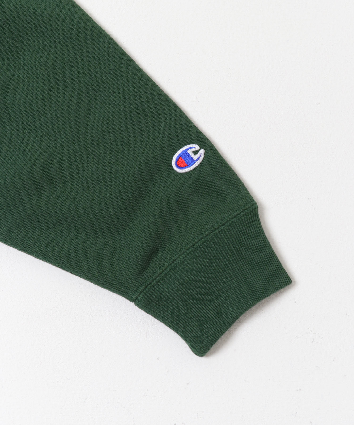 『別注』Champion×DOORS　RW HALF SNAP PARKA ダークグリーン M