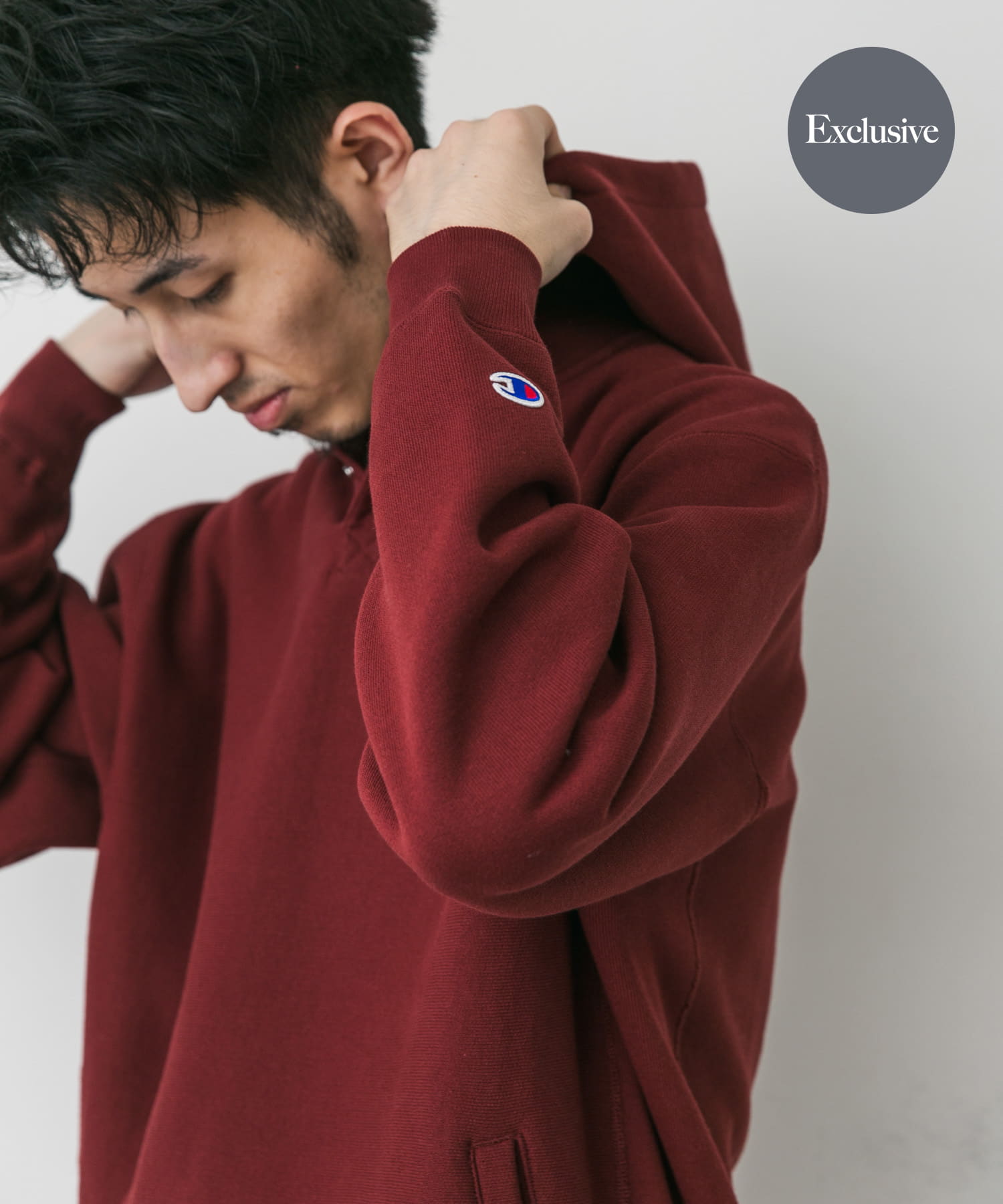 『別注』Champion×DOORS RW HALF SNAP PARKA