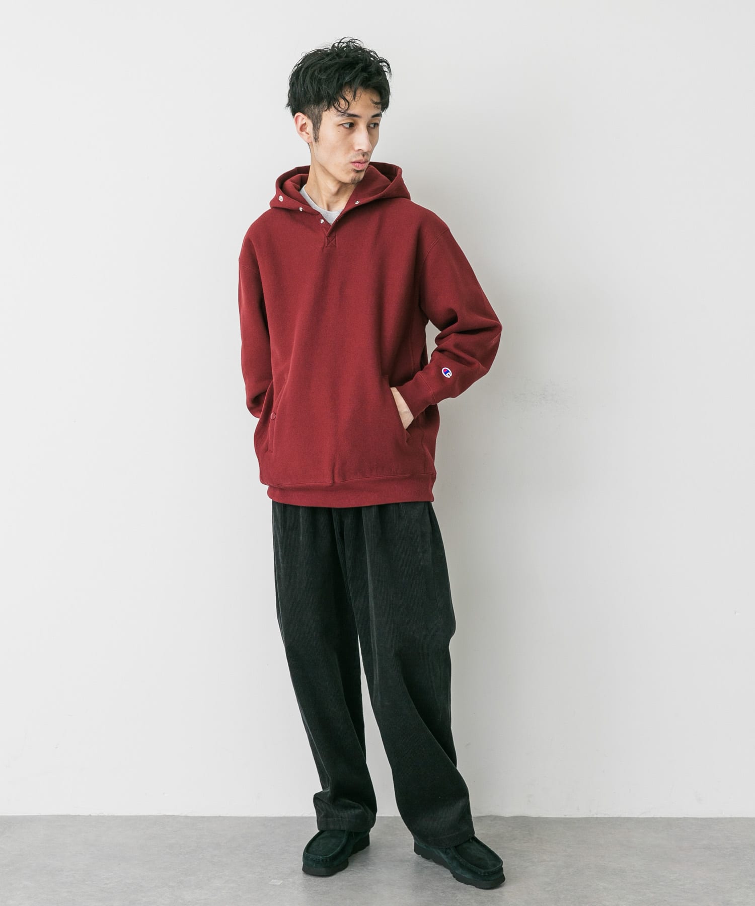 身長：180cm サイズ：L