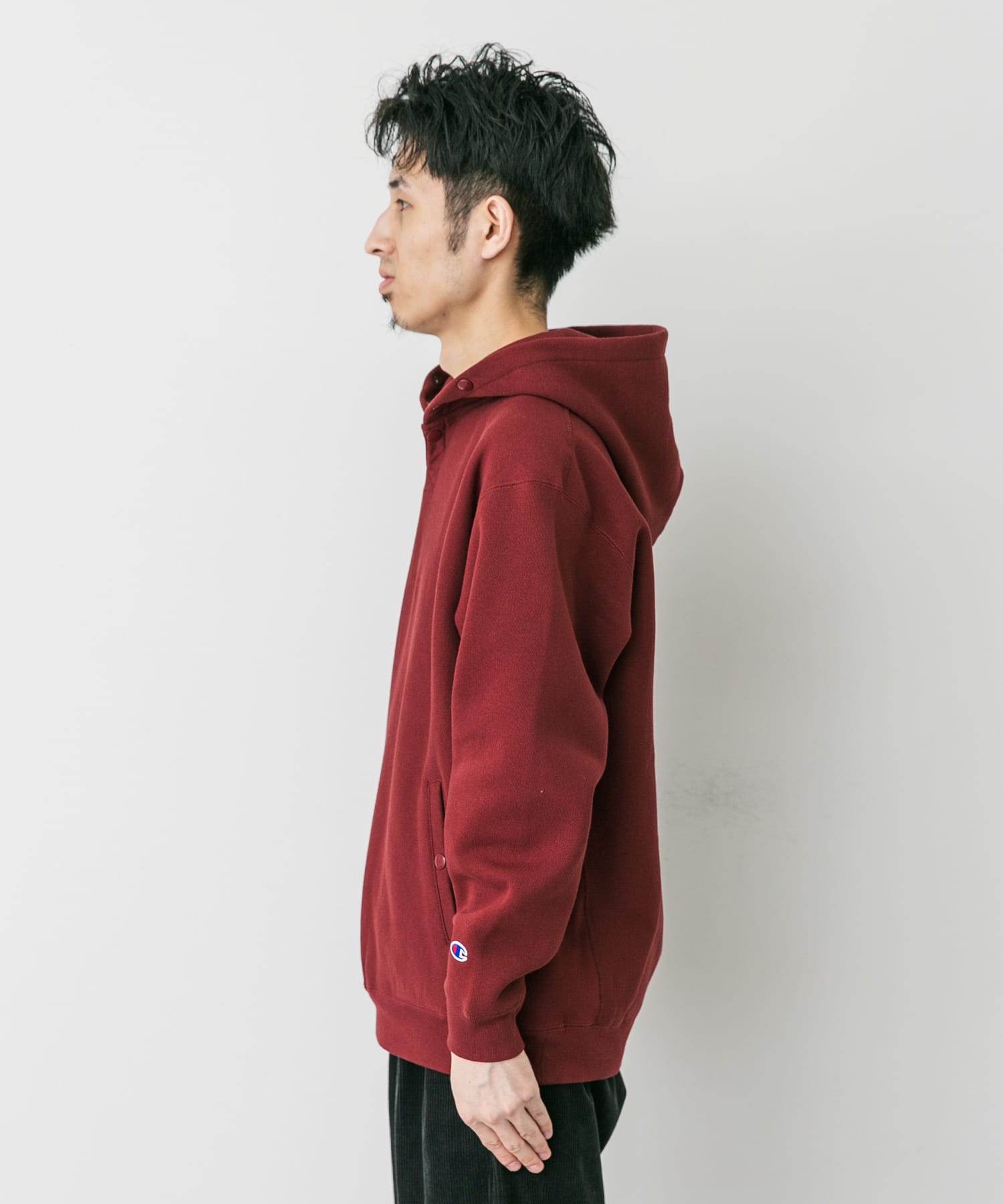 身長：180cm サイズ：L