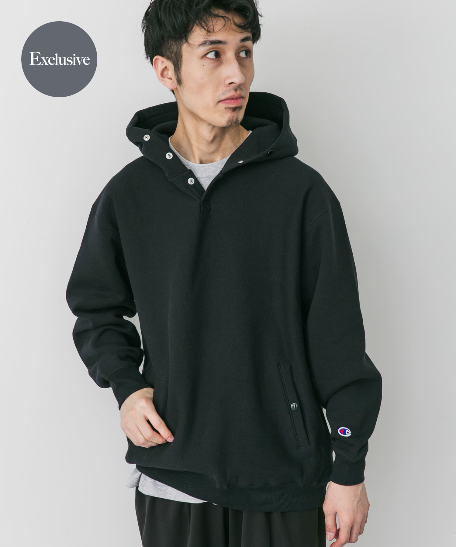 身長：180cm サイズ：L