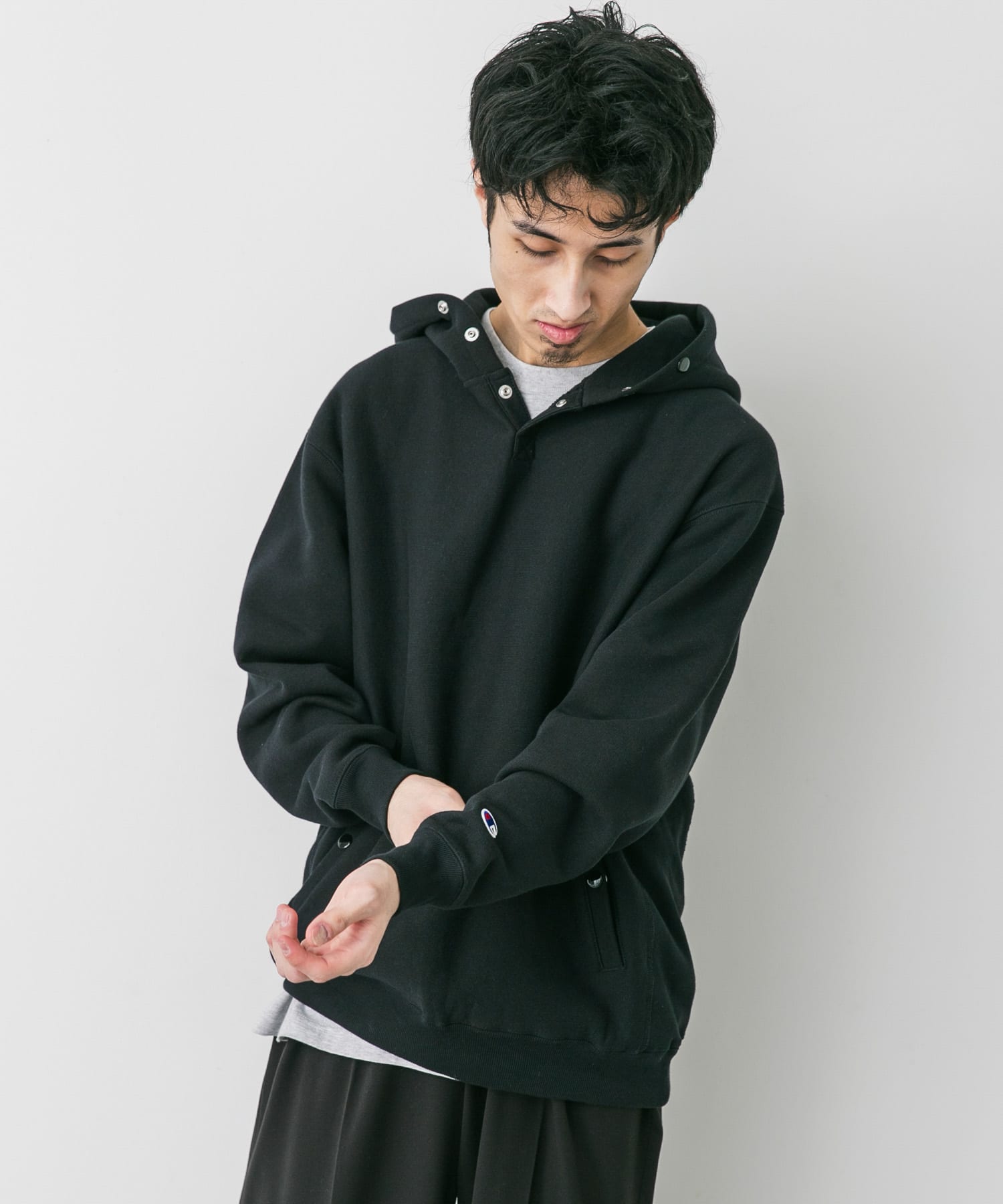 身長：180cm サイズ：L