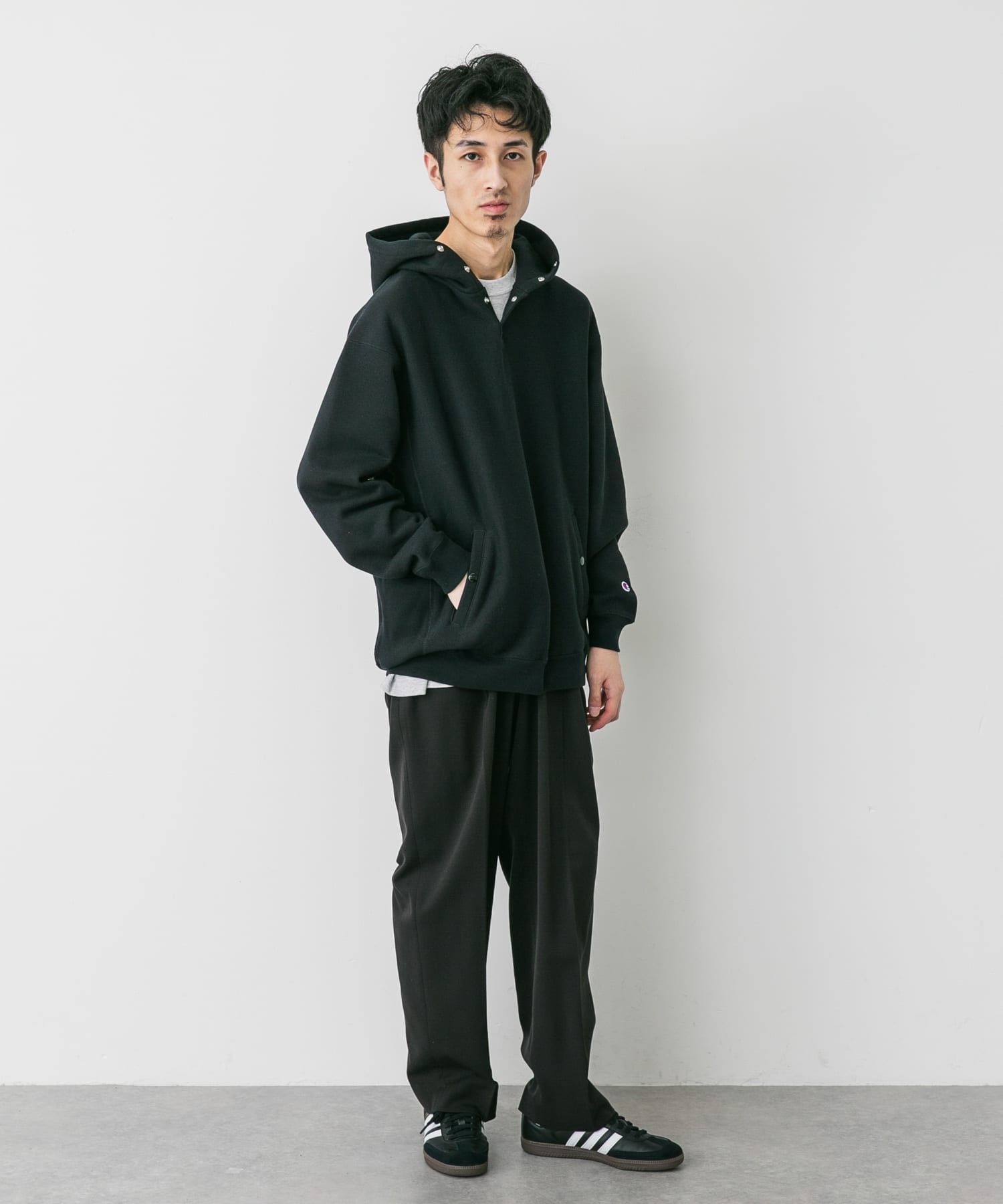 身長：180cm サイズ：L