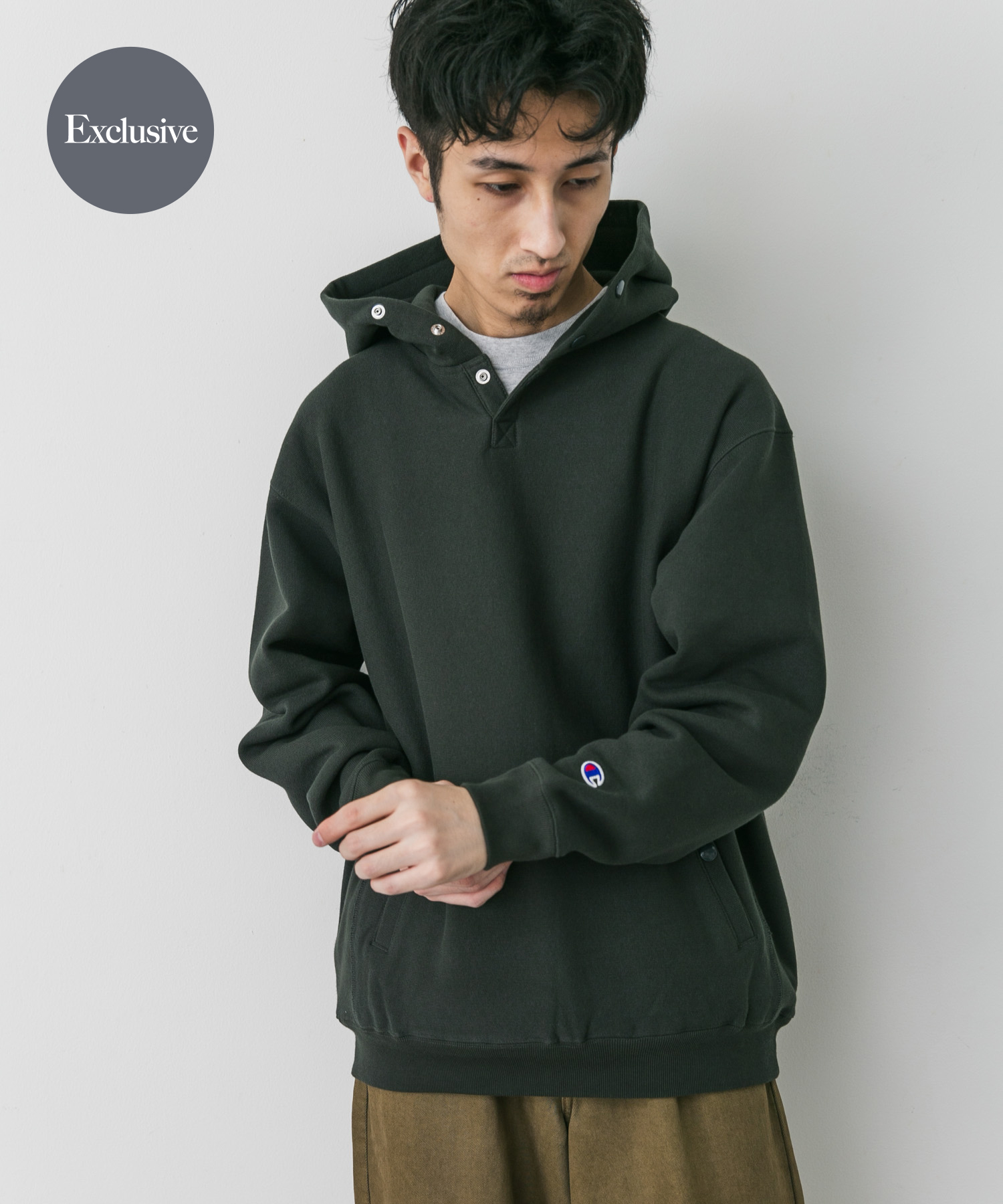 身長：180cm サイズ：L