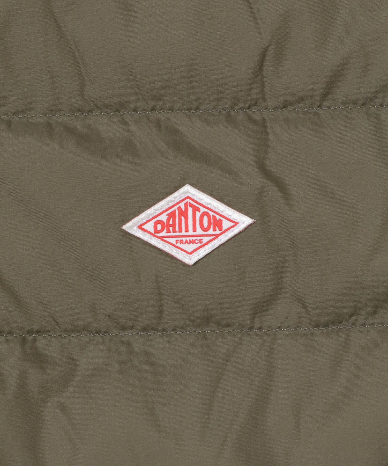 DANTON　INNER DOWN CREWNECK JACKET OLIVE M