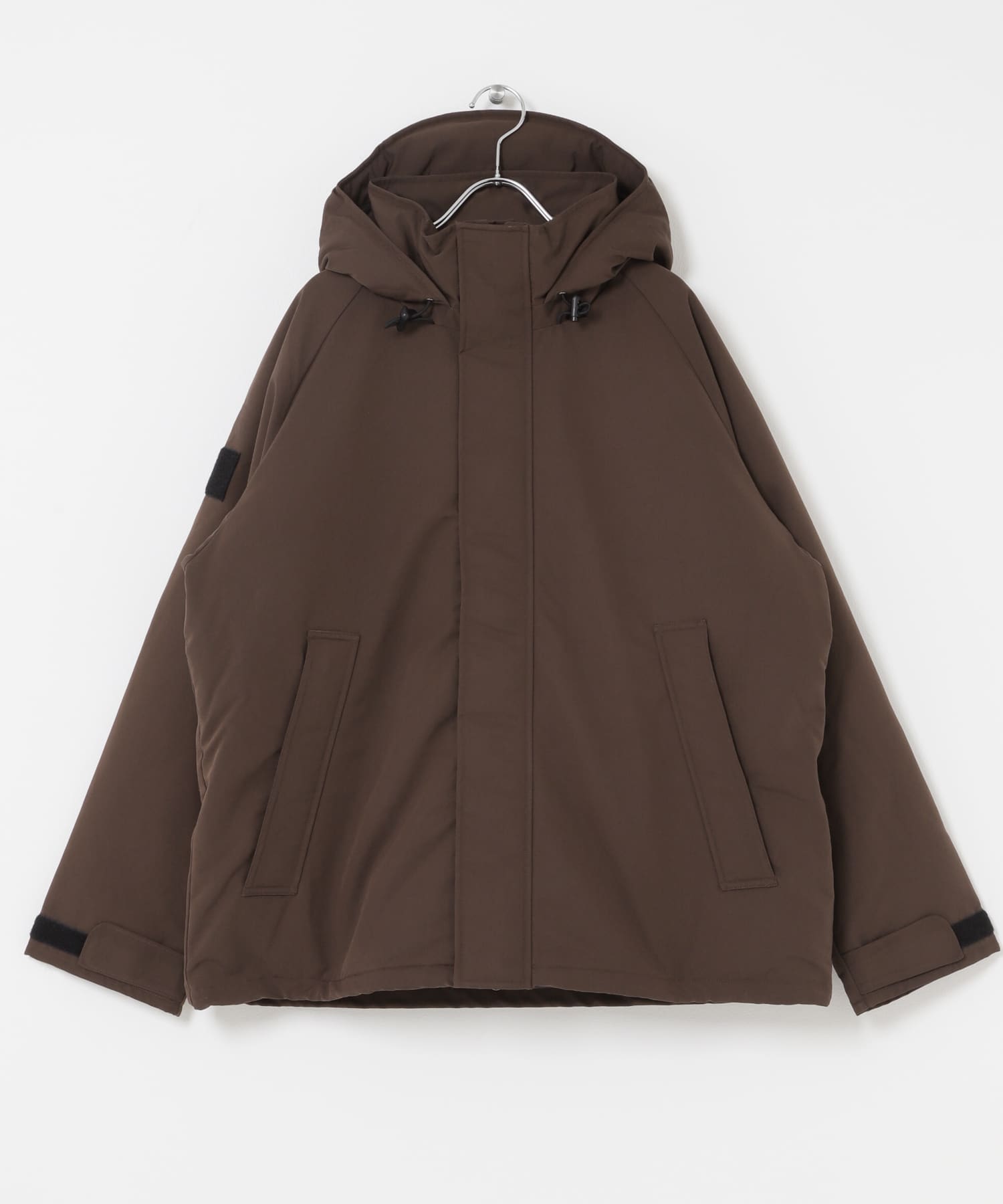 DANTON　ARMY HOODED JACKET DK.BROWN S