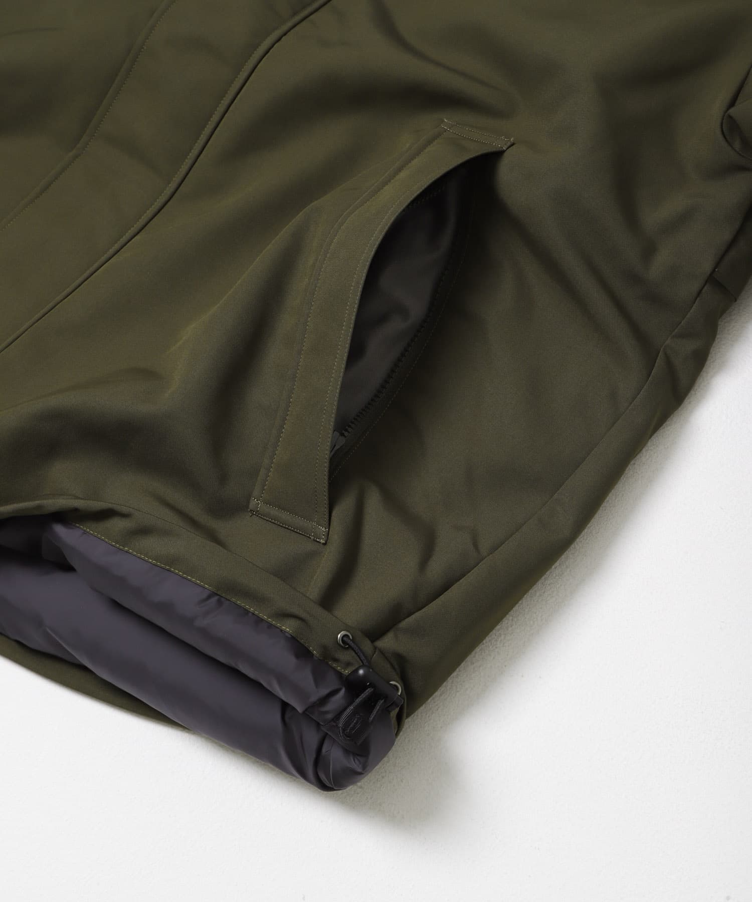 DANTON　ARMY HOODED JACKET OLIVE S