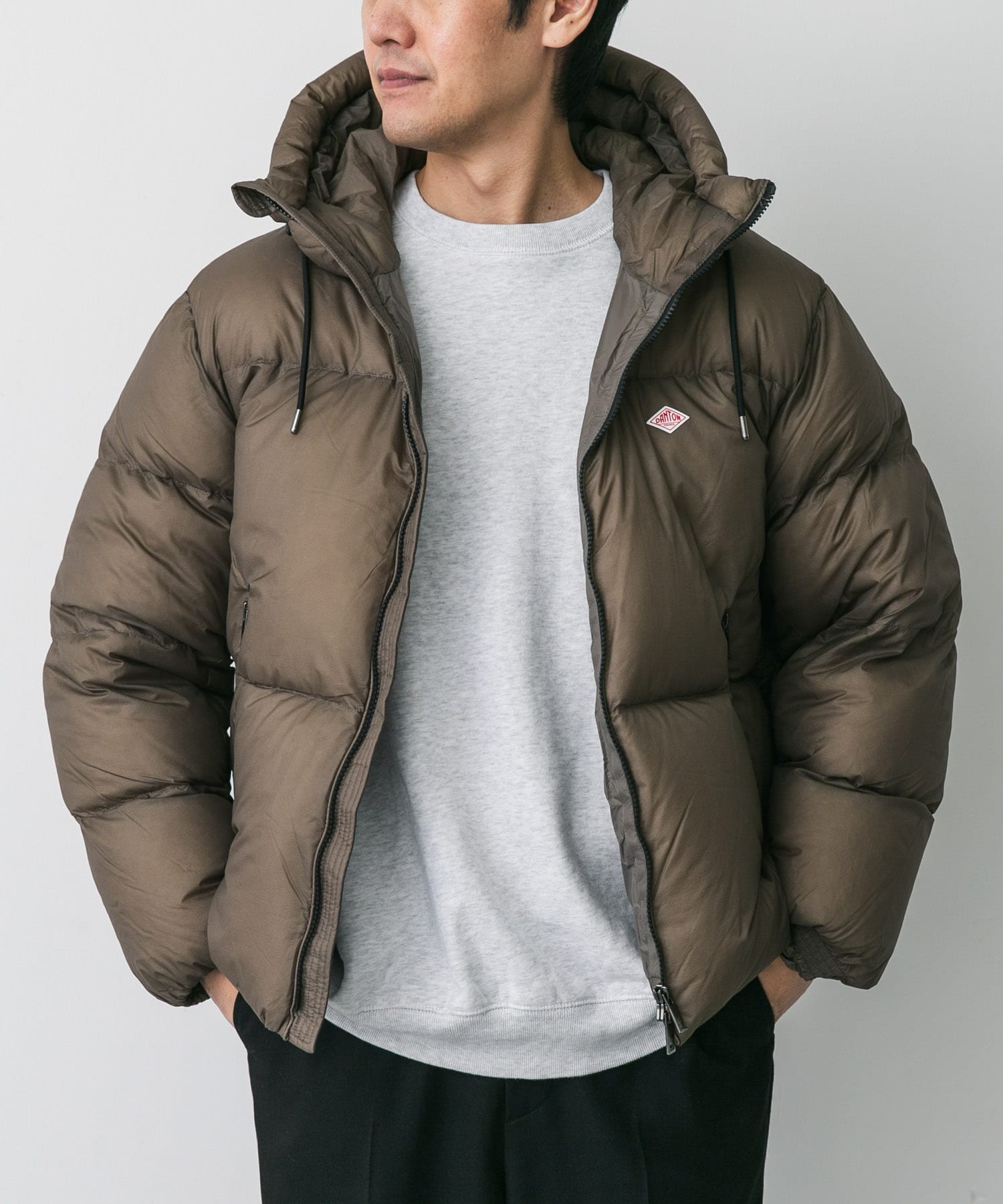 DANTON　DOWN HOODED JACKET
