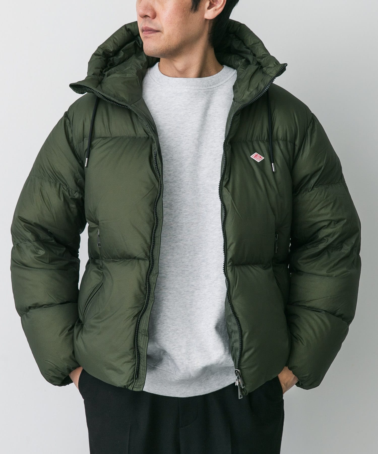 DANTON　DOWN HOODED JACKET