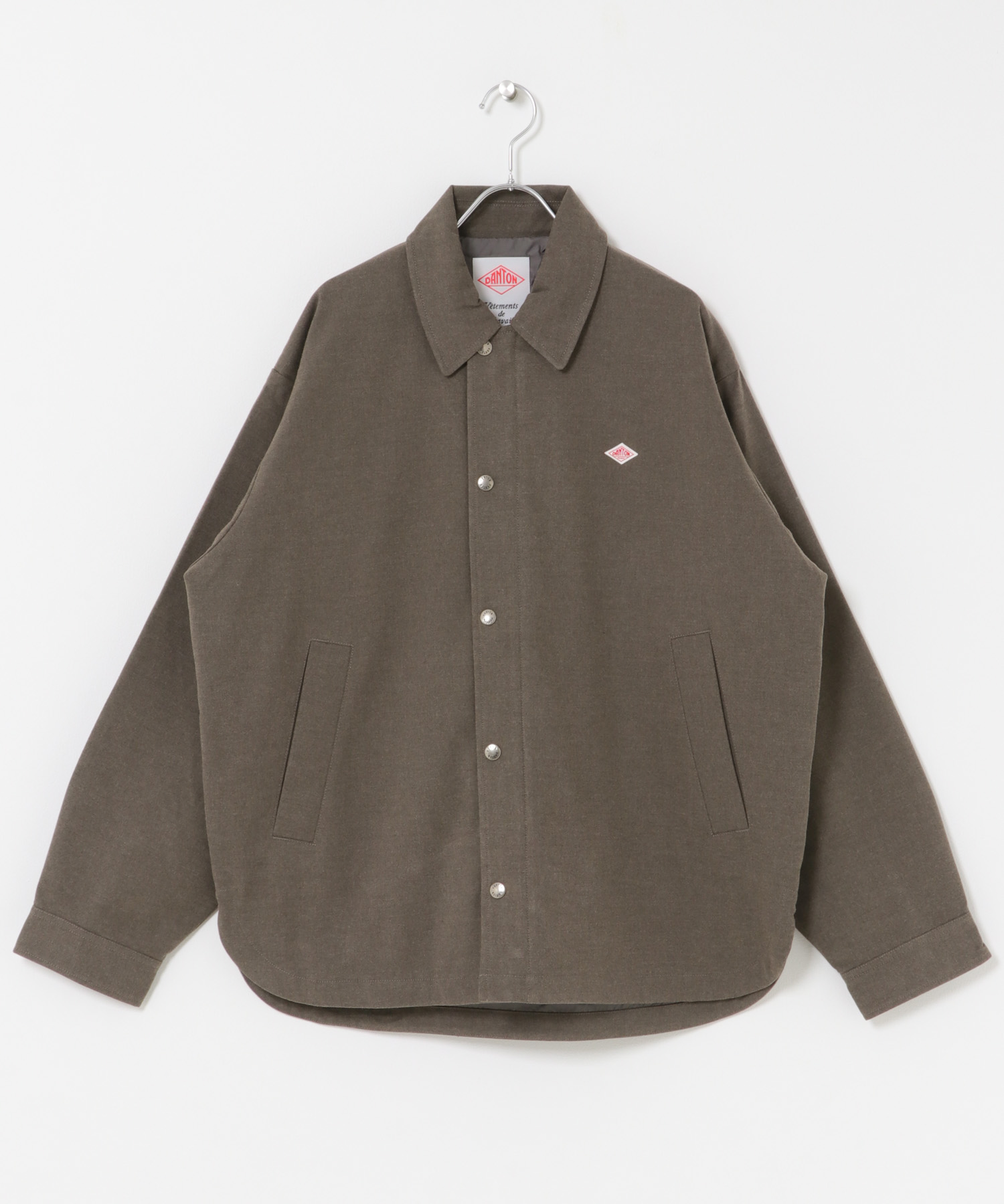 DANTON　COACH JACKET GREIGE 40