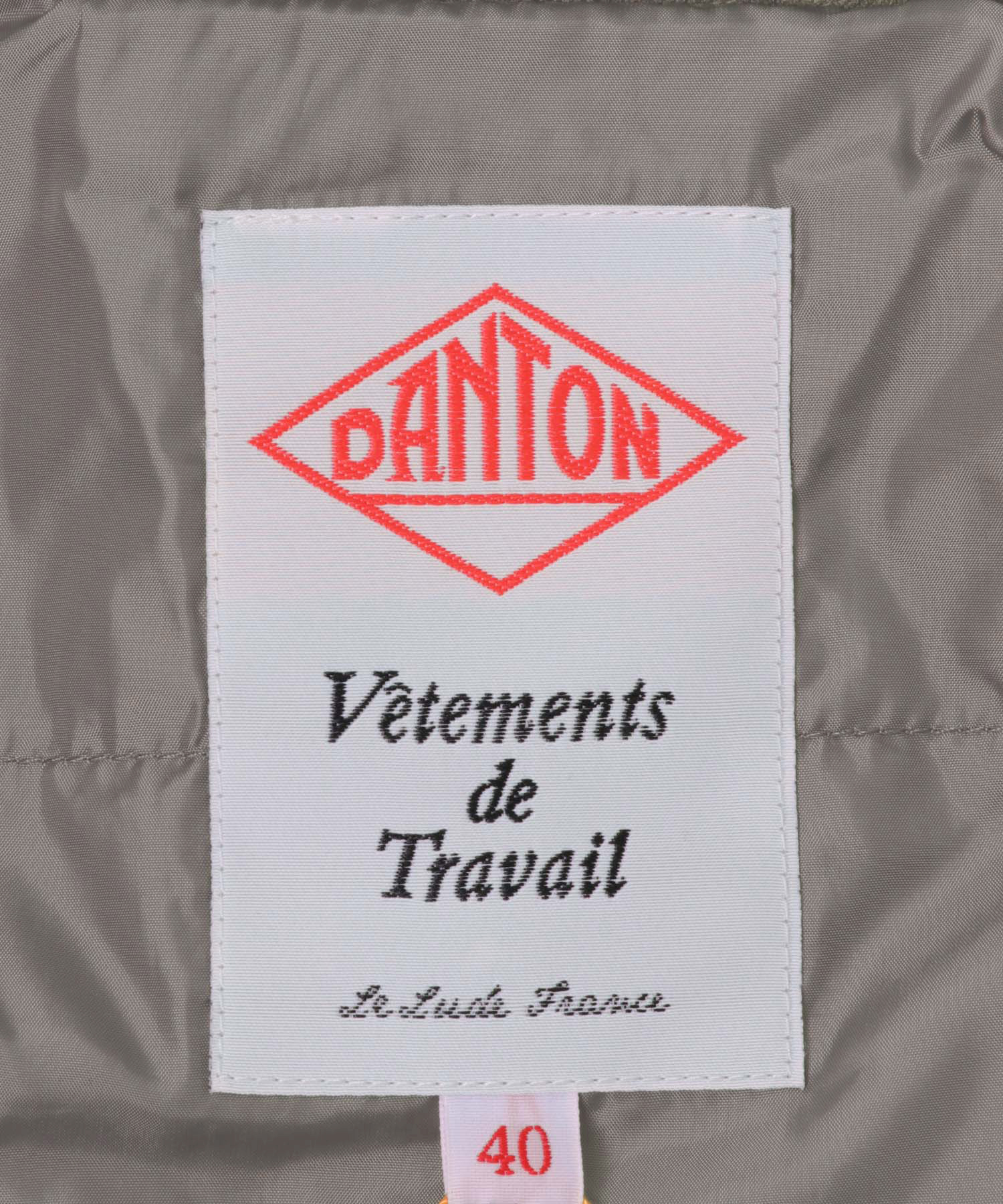 DANTON　COACH JACKET GREIGE 40