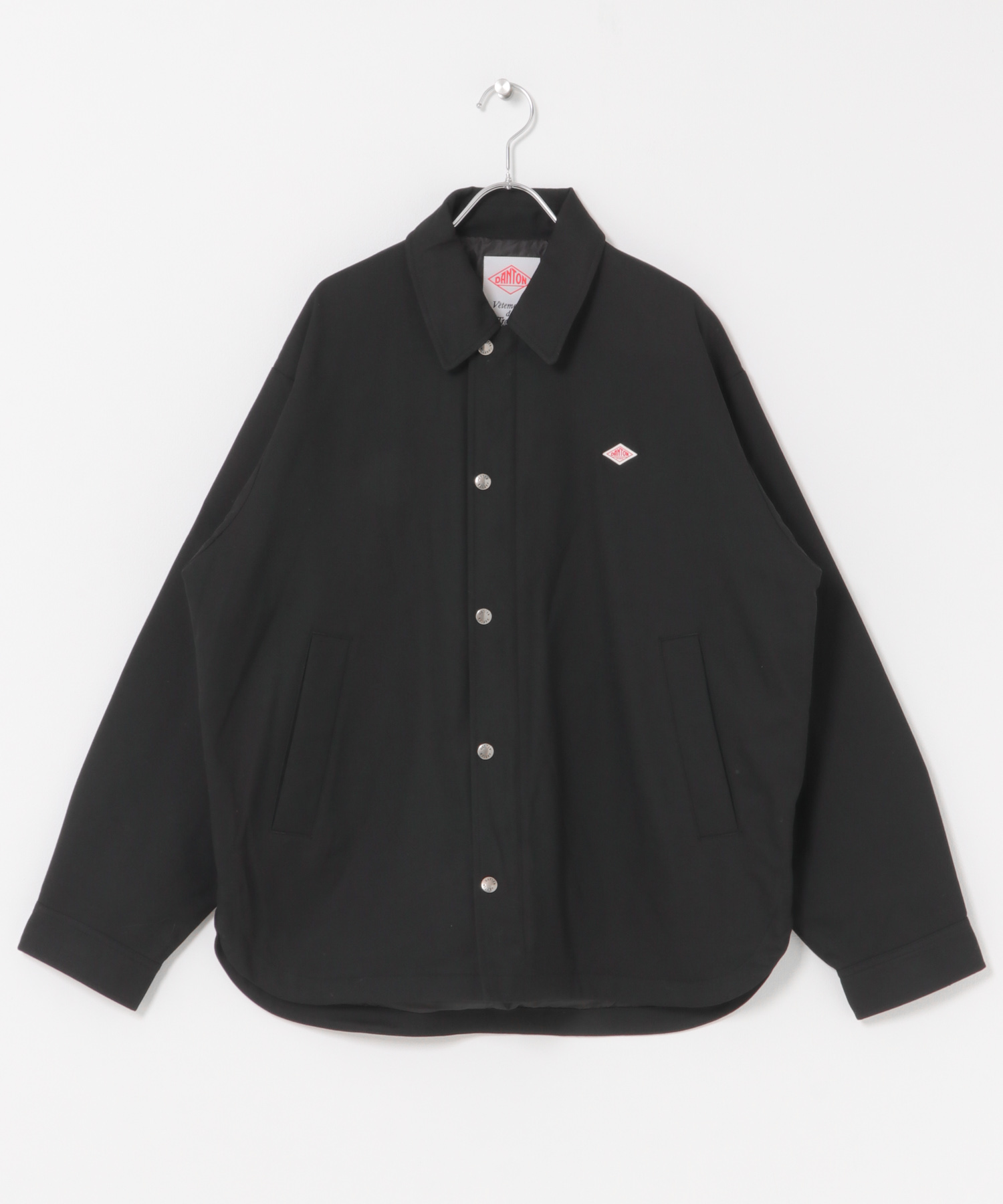 DANTON　COACH JACKET BLACK 40
