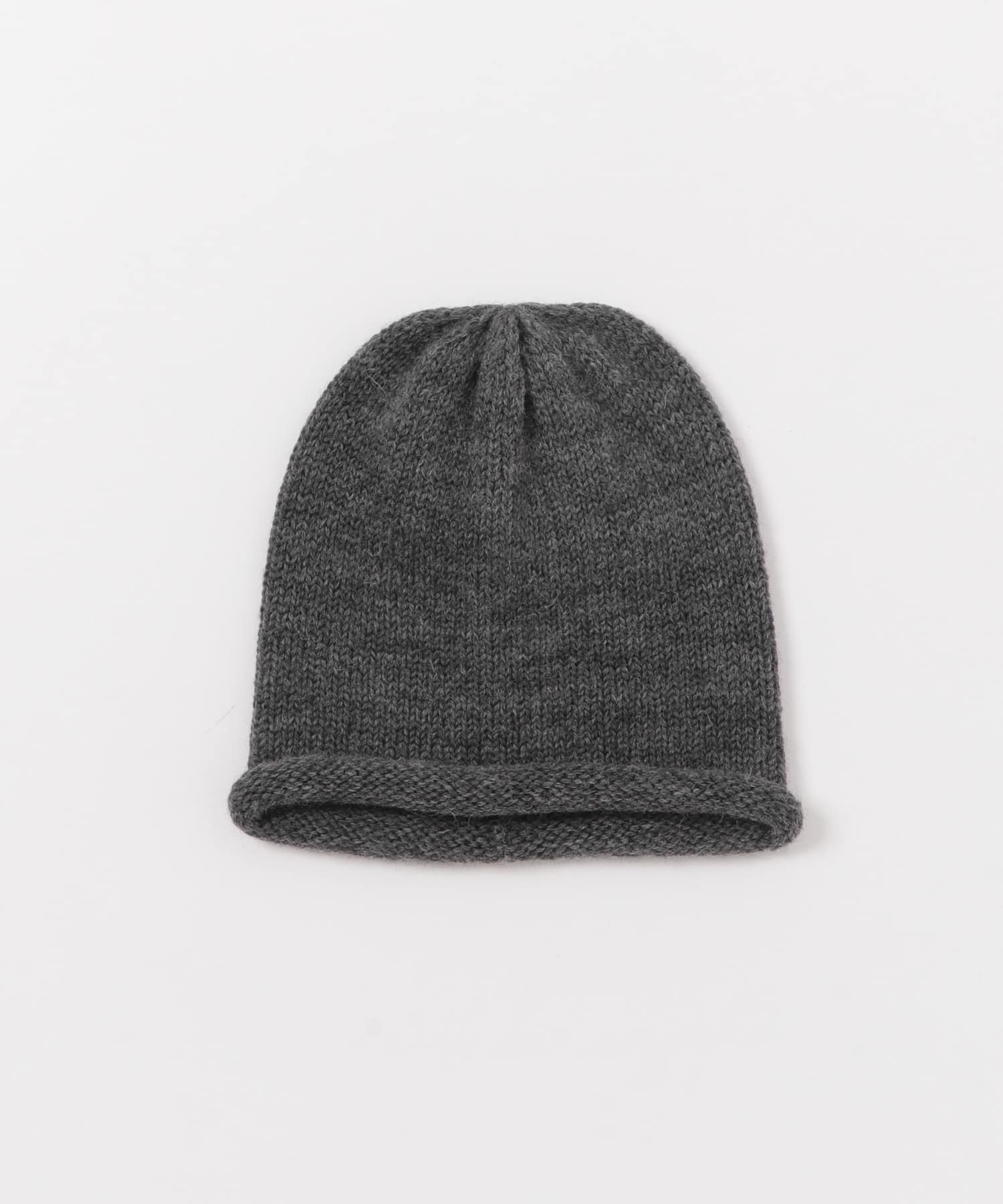 ENDS and MEANS　Roll Up Wool Knit Cap