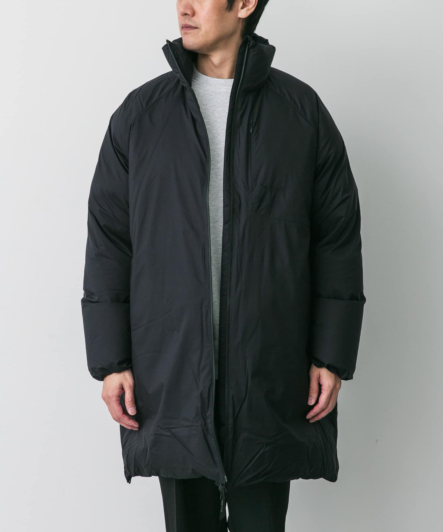 Marmot 750FP VerticalLongDownJacket(L BLACK): アウター｜URBAN