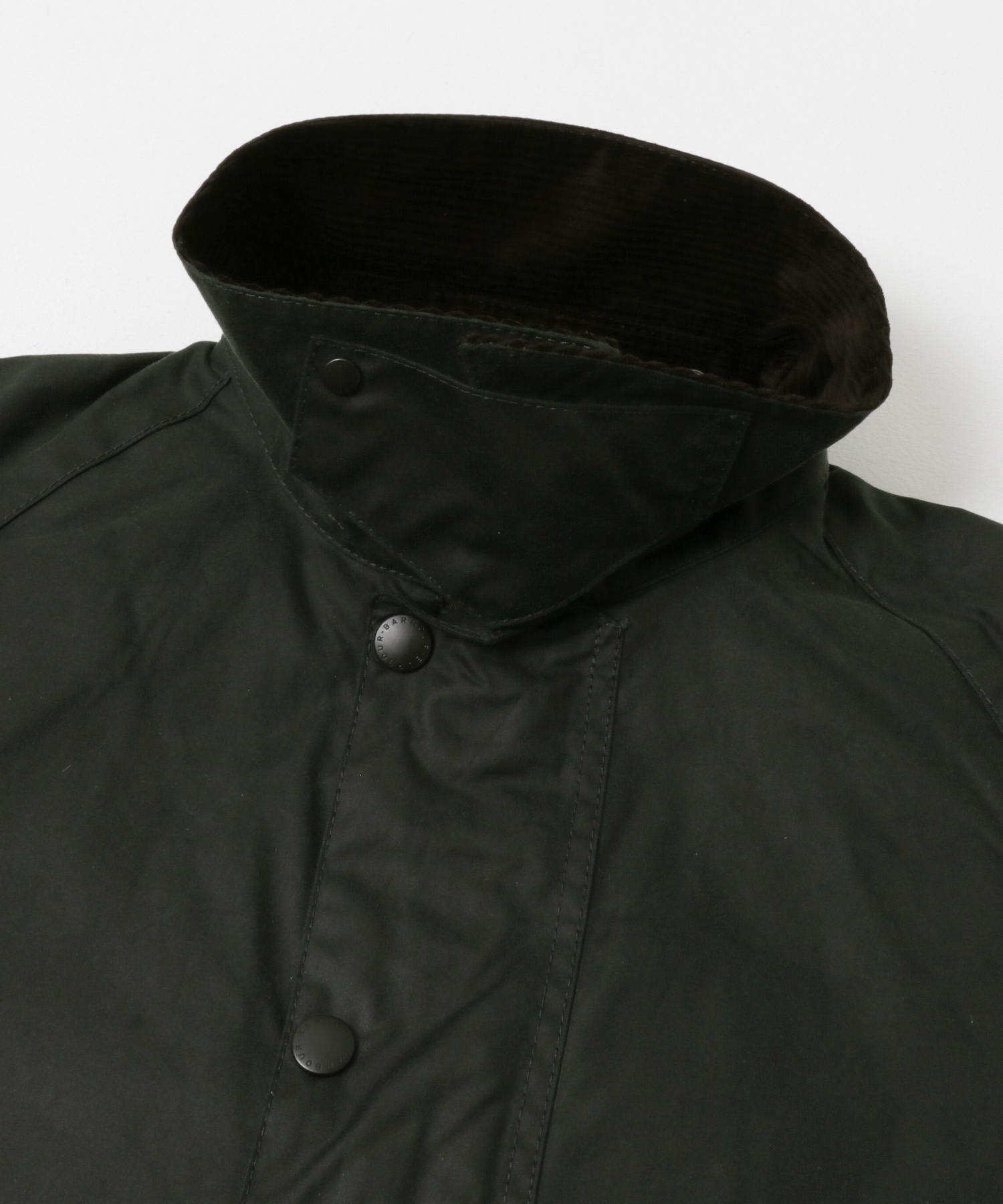 Barbour　OS TRANSPORT WAX JACKET SAGE 36
