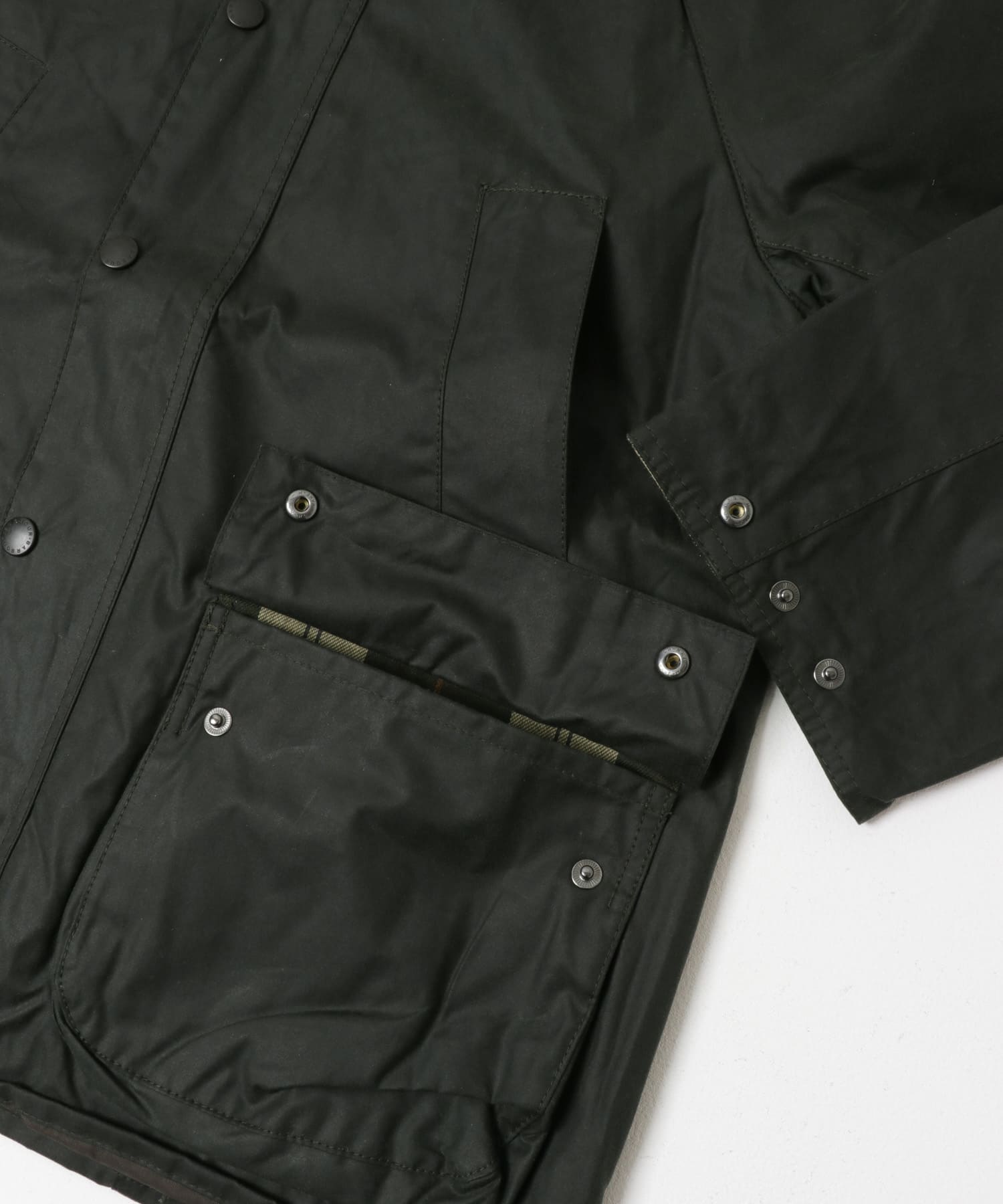 Barbour　OS BEDALE WAX JACKET SAGE 36