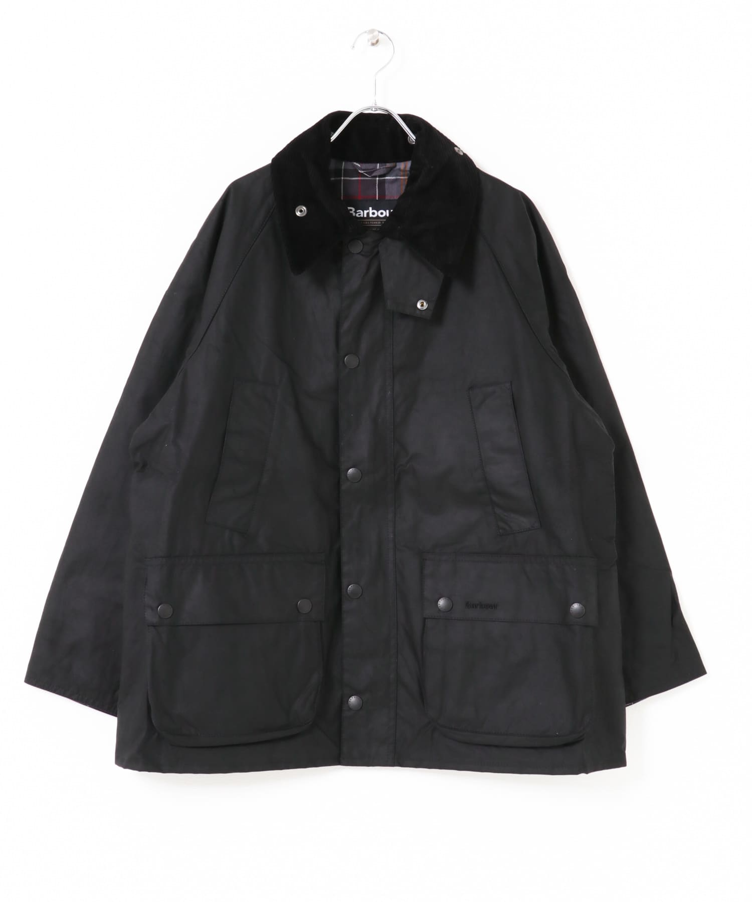 Barbour　OS BEDALE WAX JACKET BLACK 36