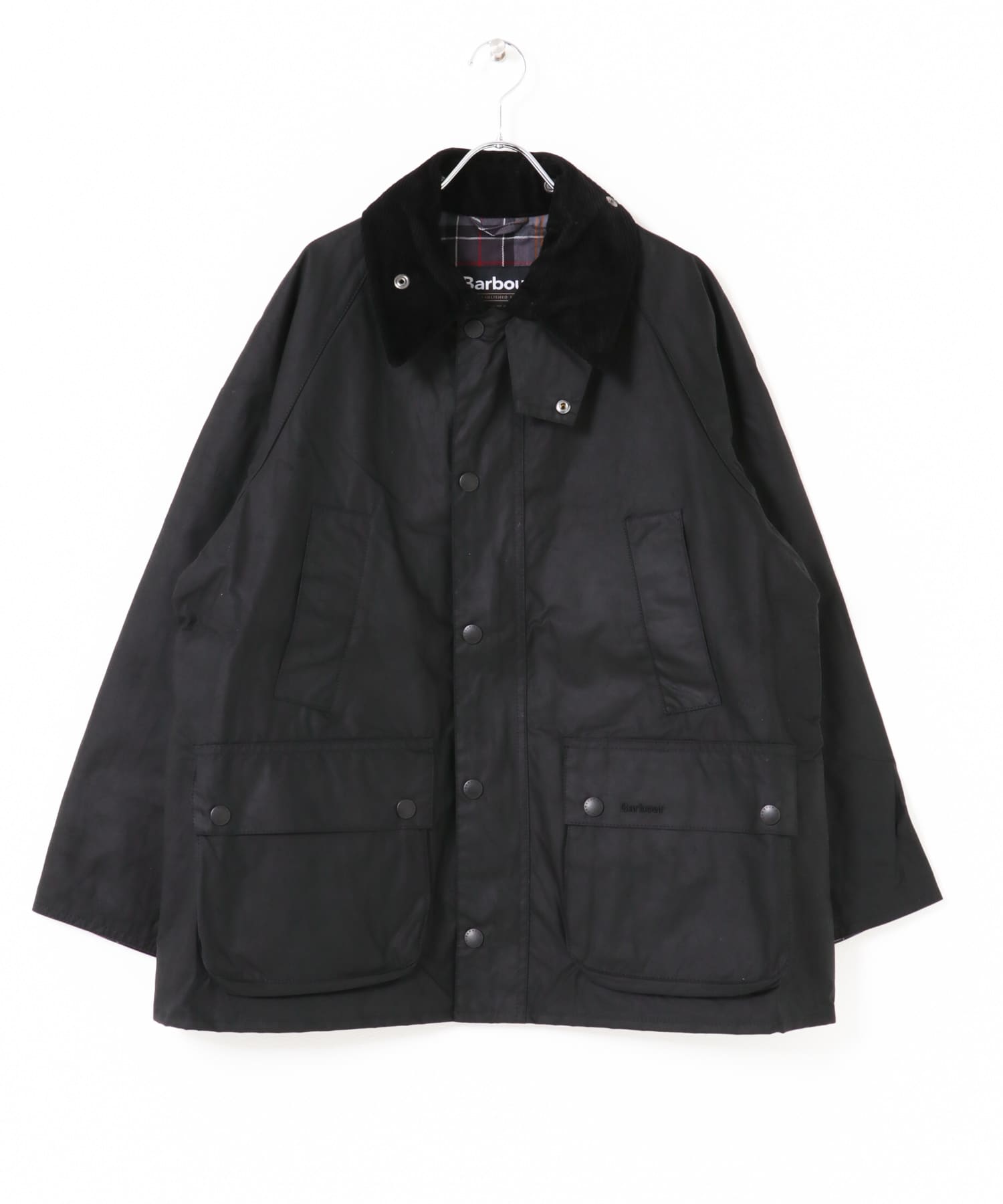 Barbour　OS BEDALE WAX JACKET BLACK 36