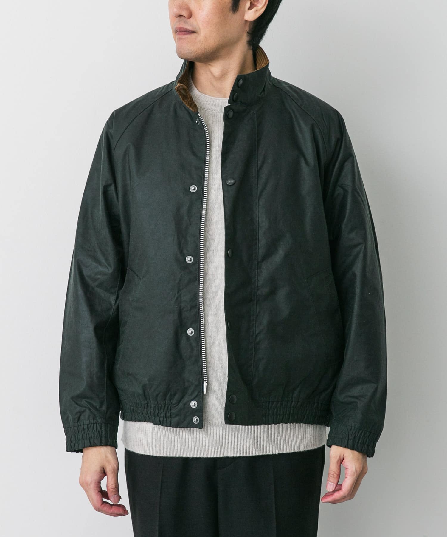 Barbour　BLOUSON TRANSPORT WAX JACKET
