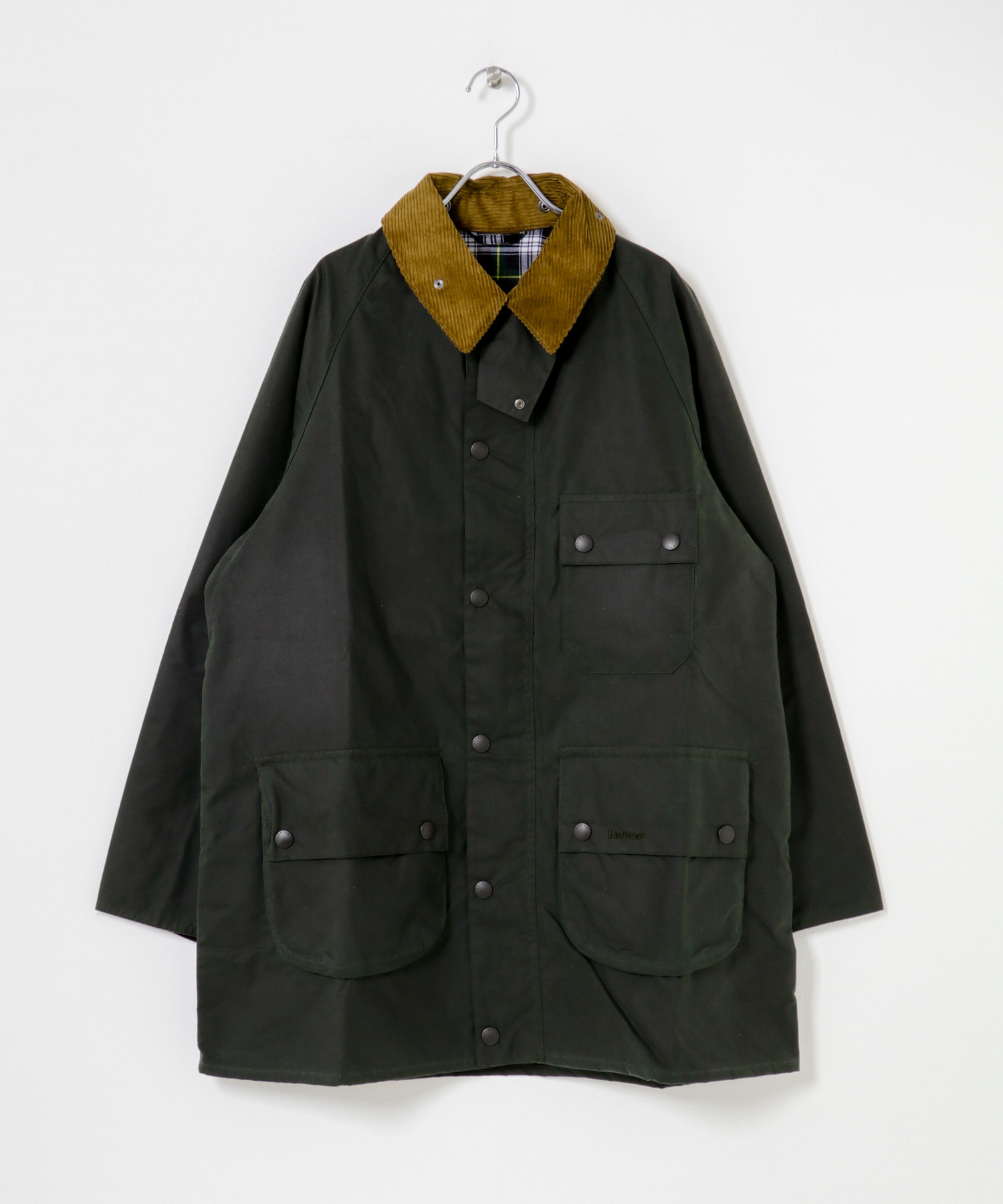 Barbour　OS SOLWAY WAX JACKET SAGE 36