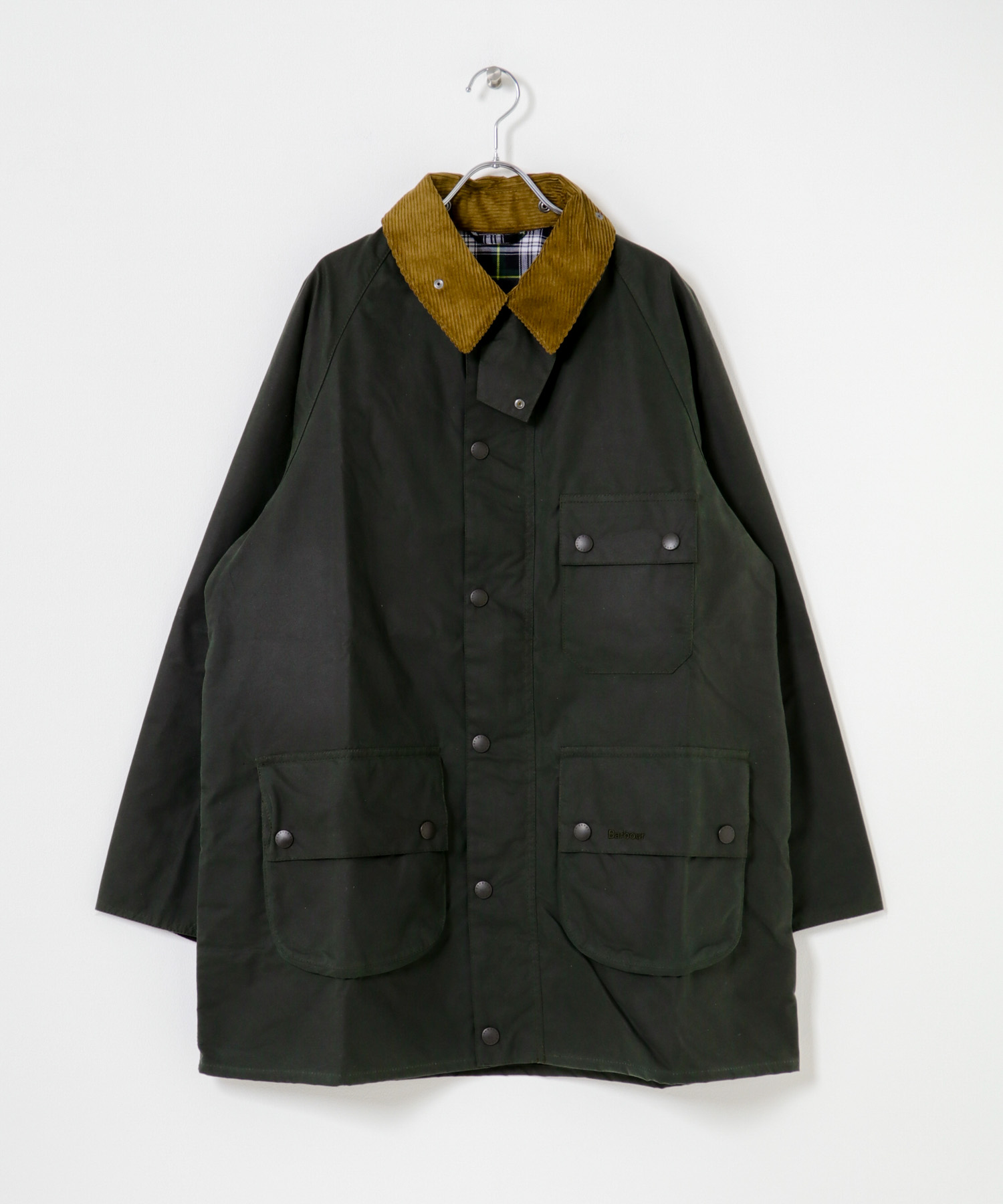 Barbour　OS SOLWAY WAX JACKET SAGE 36