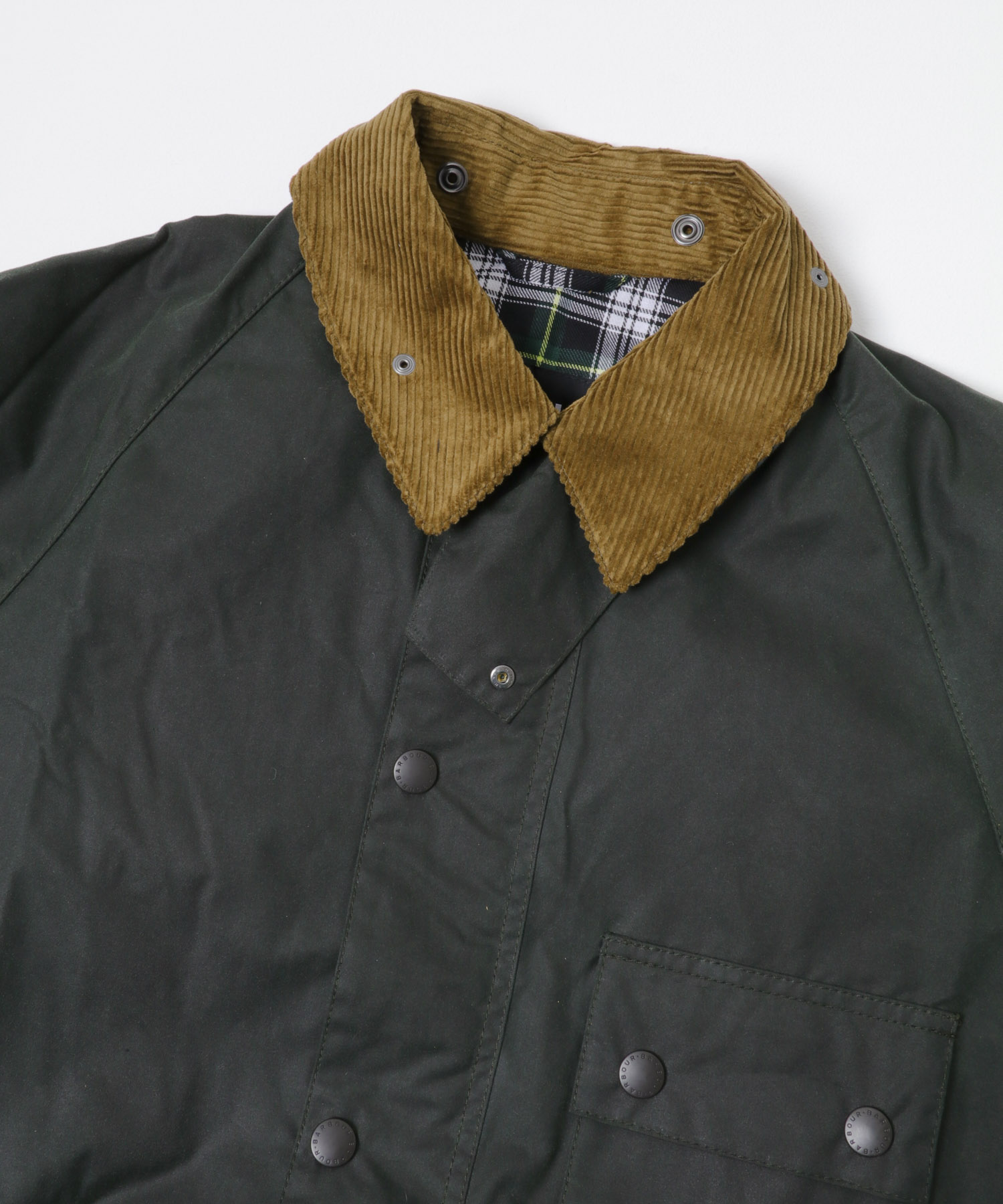 Barbour　OS SOLWAY WAX JACKET SAGE 36