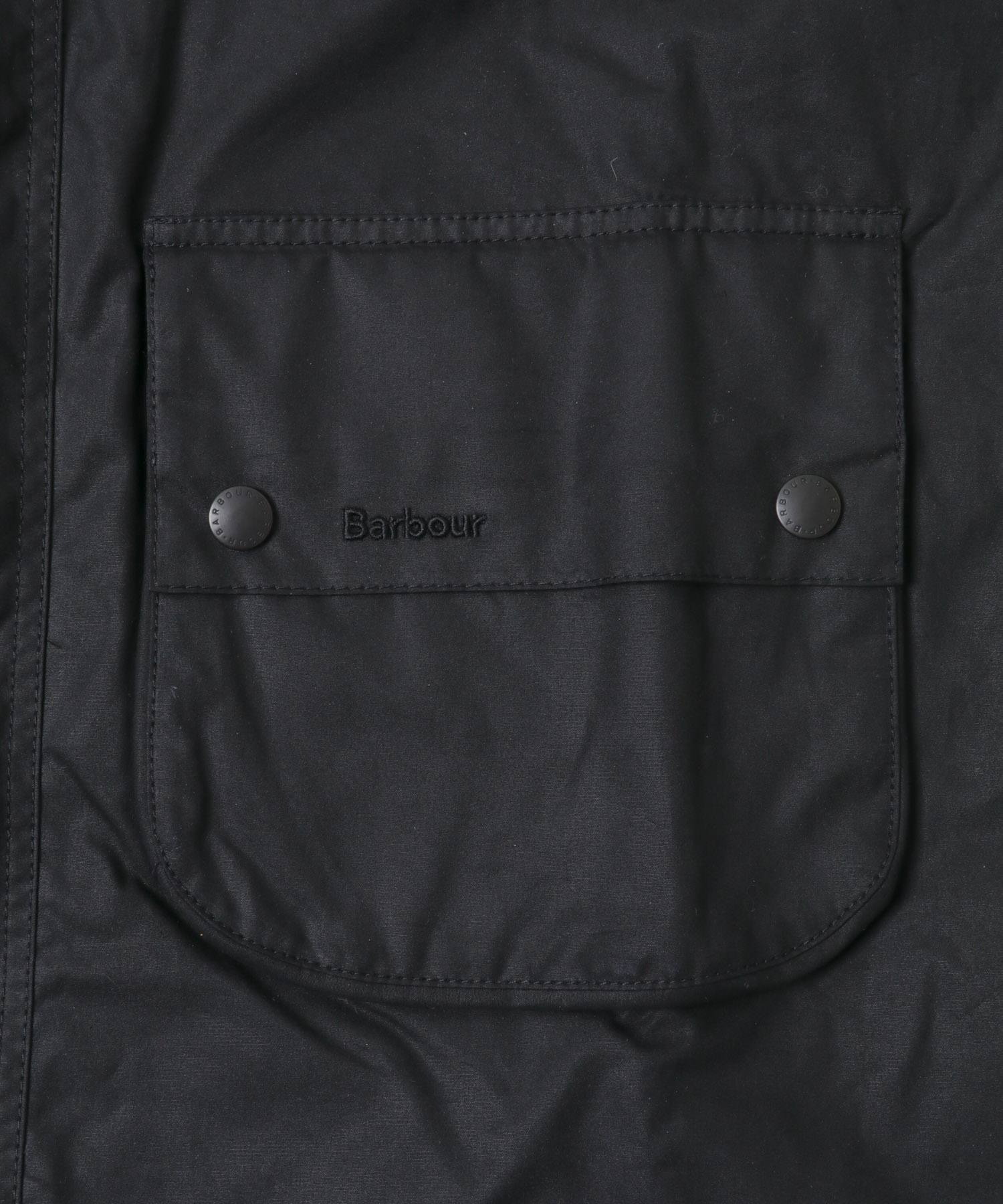 Barbour　OS SOLWAY WAX JACKET BLACK 36