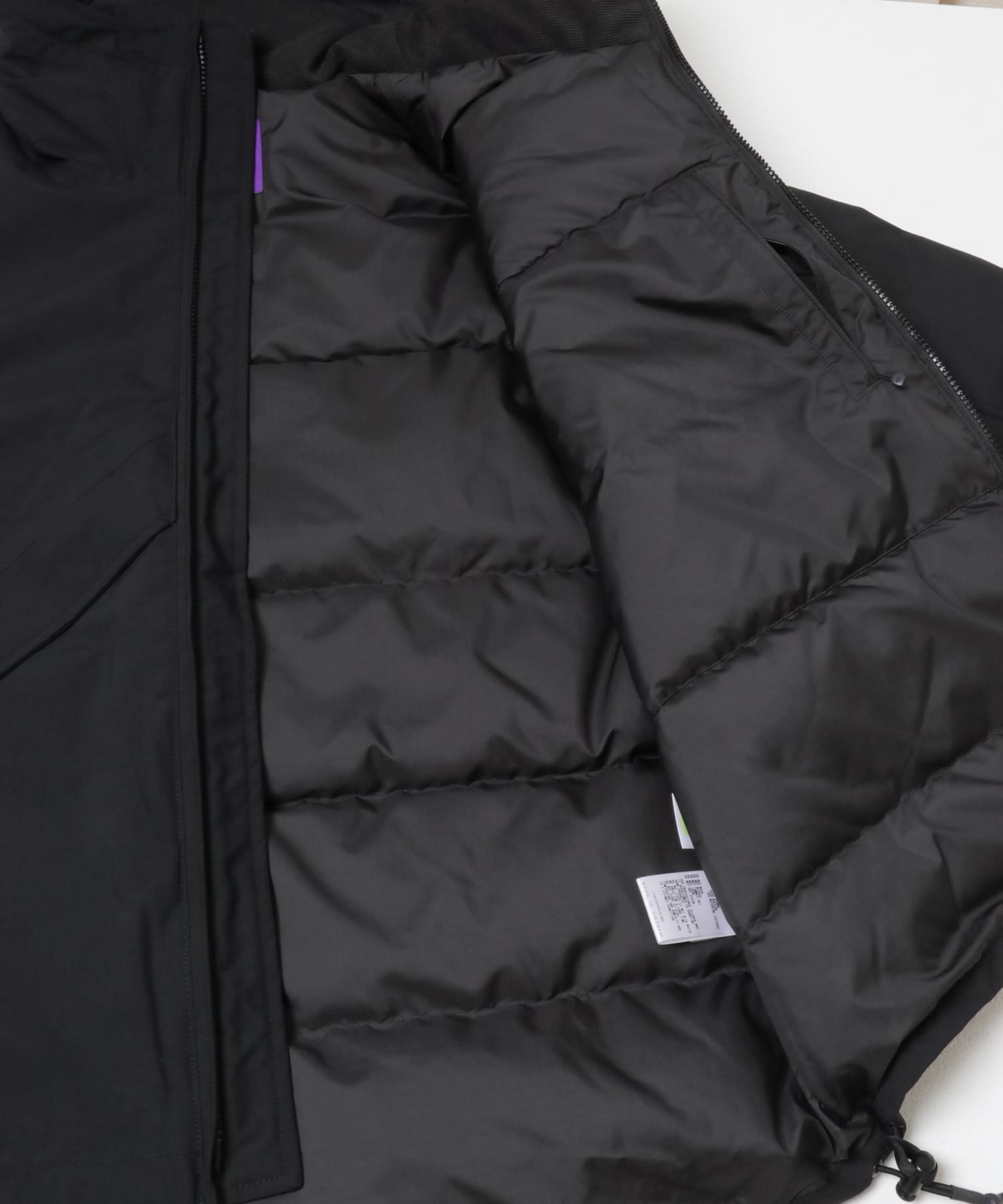 THE NORTH FACE PURPLE LABEL GORE-TEX Field Down Jacket(M Black(K