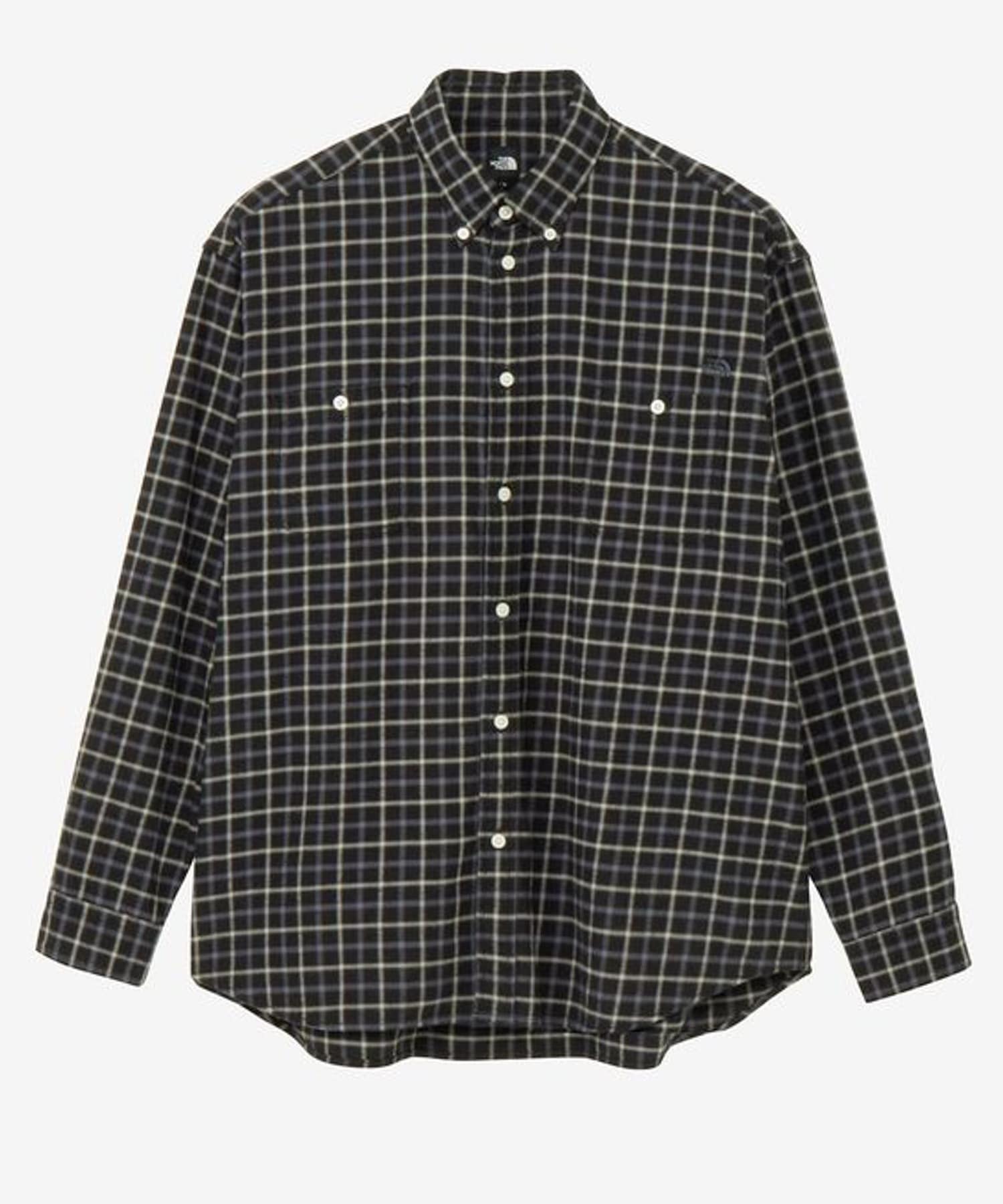 THE NORTH FACE　Long-Sleeve Frostforge Flannel Shirts BL M