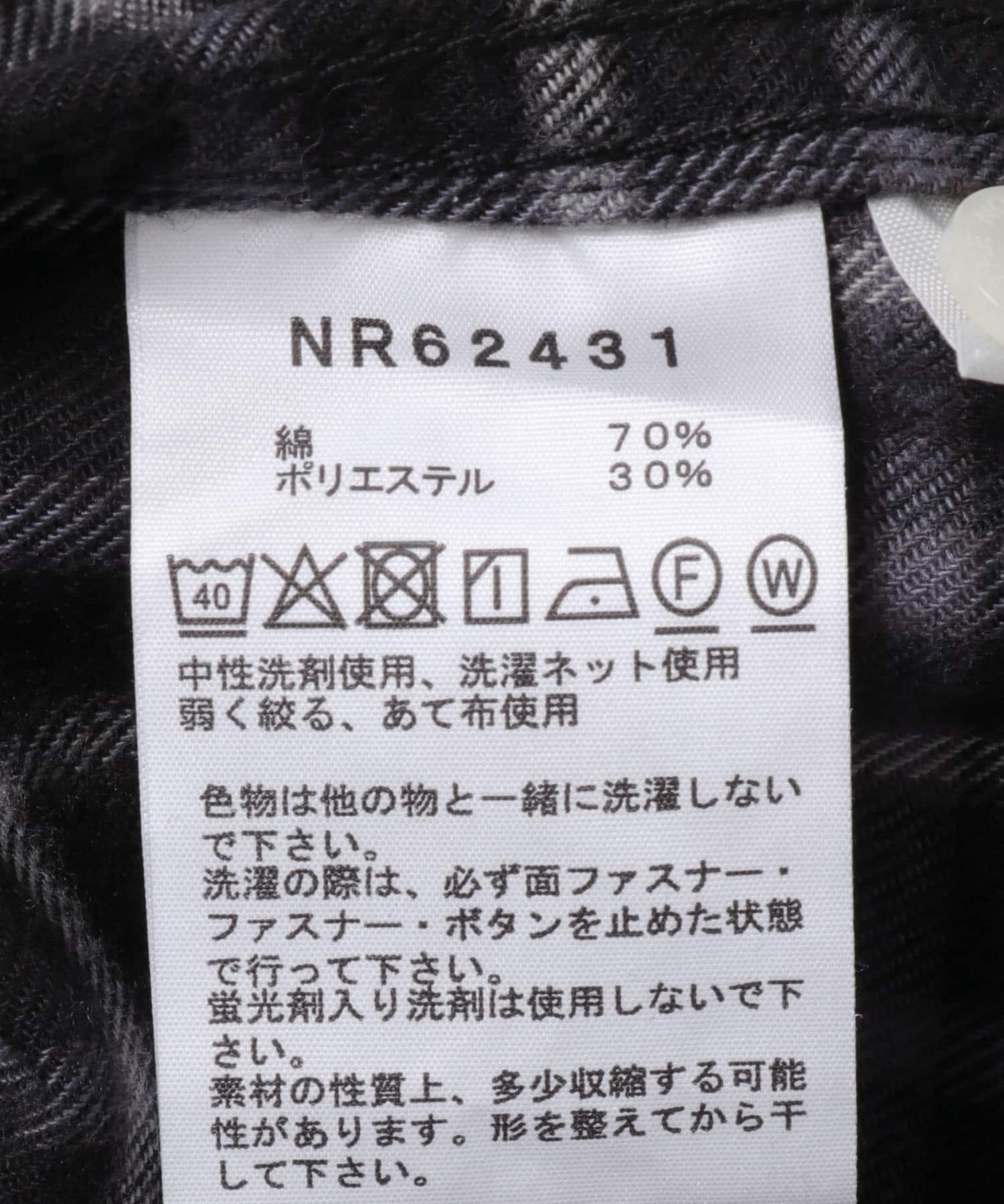 THE NORTH FACE　Long-Sleeve Frostforge Flannel Shirts BL M