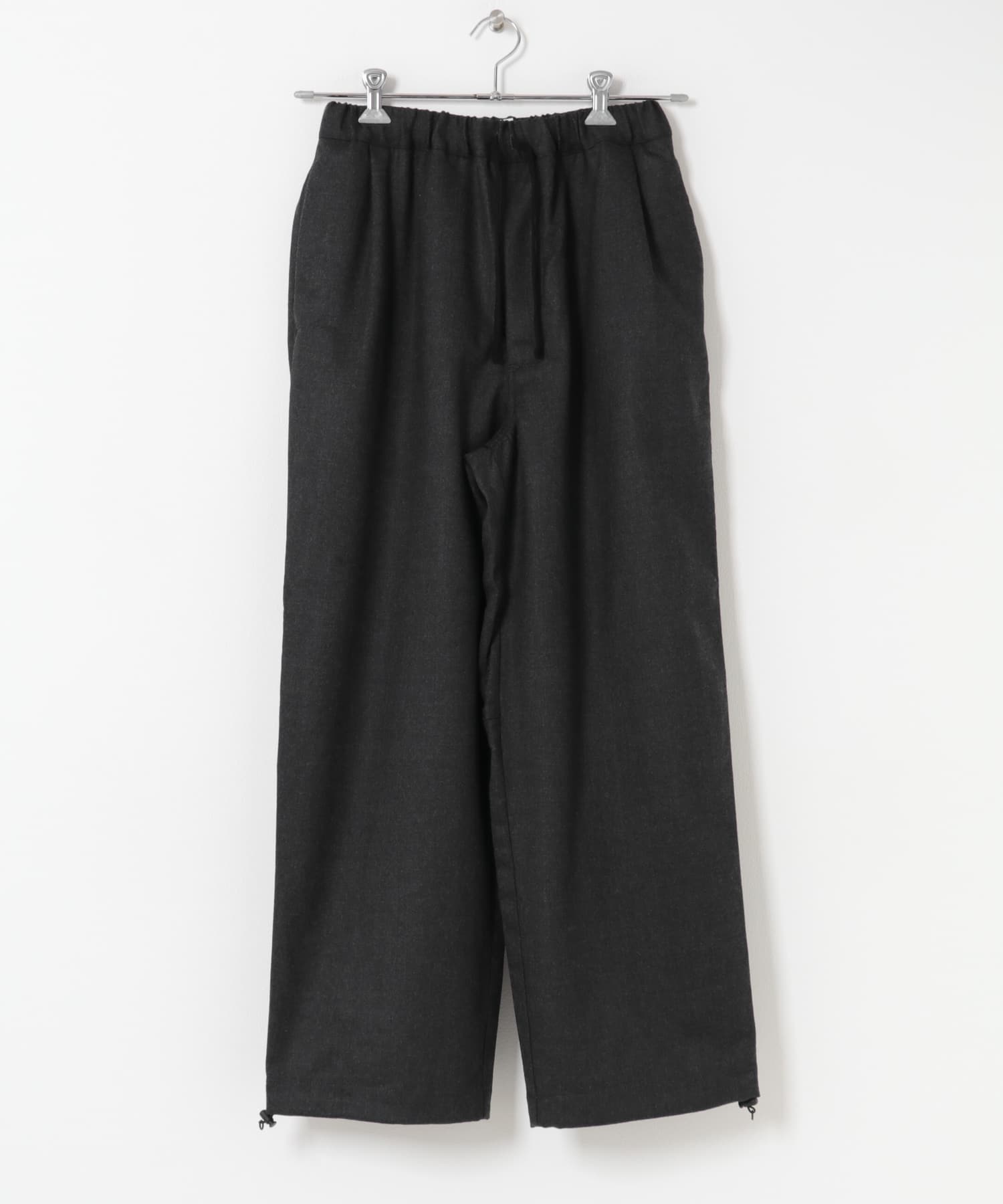 STILL BY HAND　Free adjusting wool pants