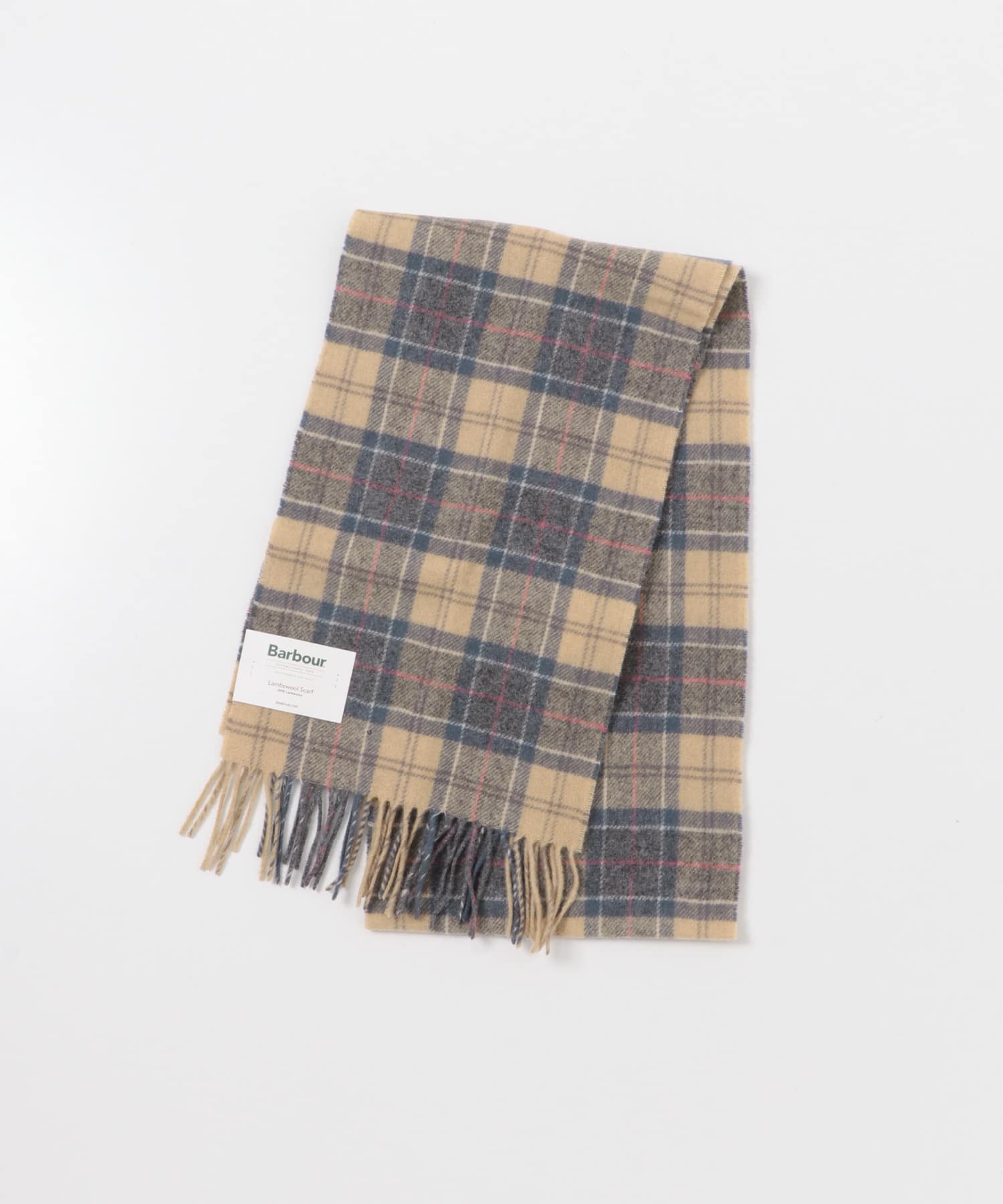 Barbour　TARTAN LAMBSWOOL SCARF