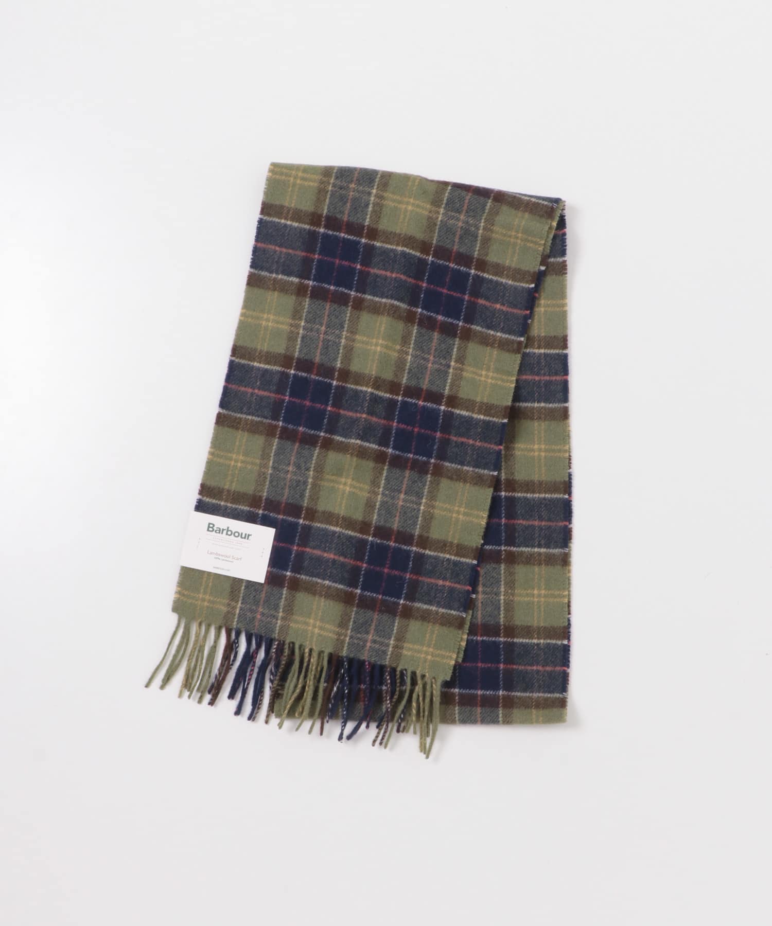 Barbour　TARTAN LAMBSWOOL SCARF