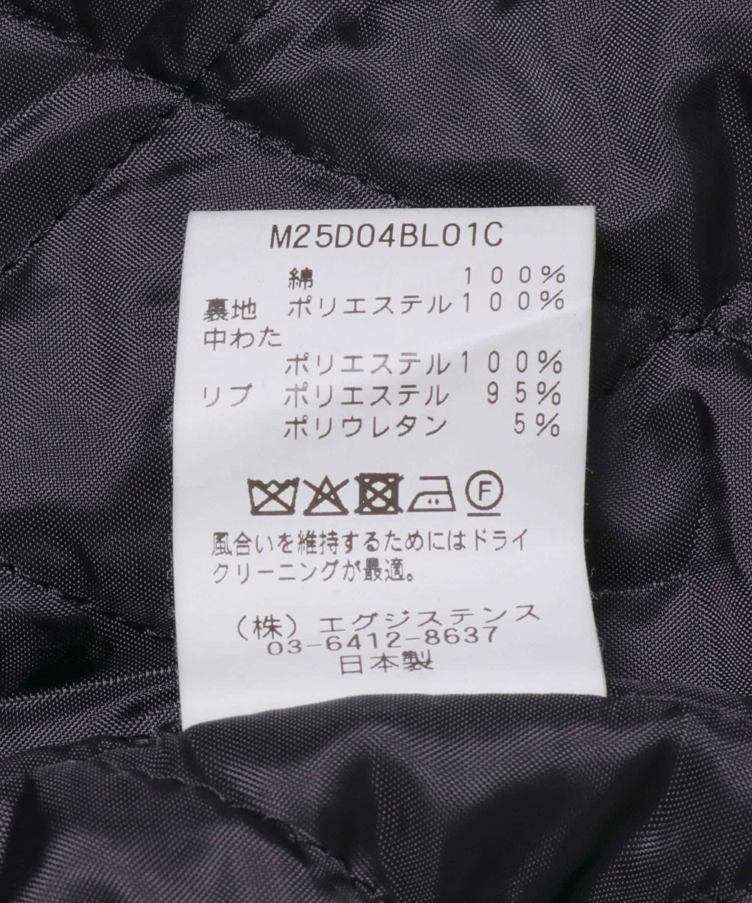 marka　PUFFEDDENIMBOMBERJACKET BLACK 2