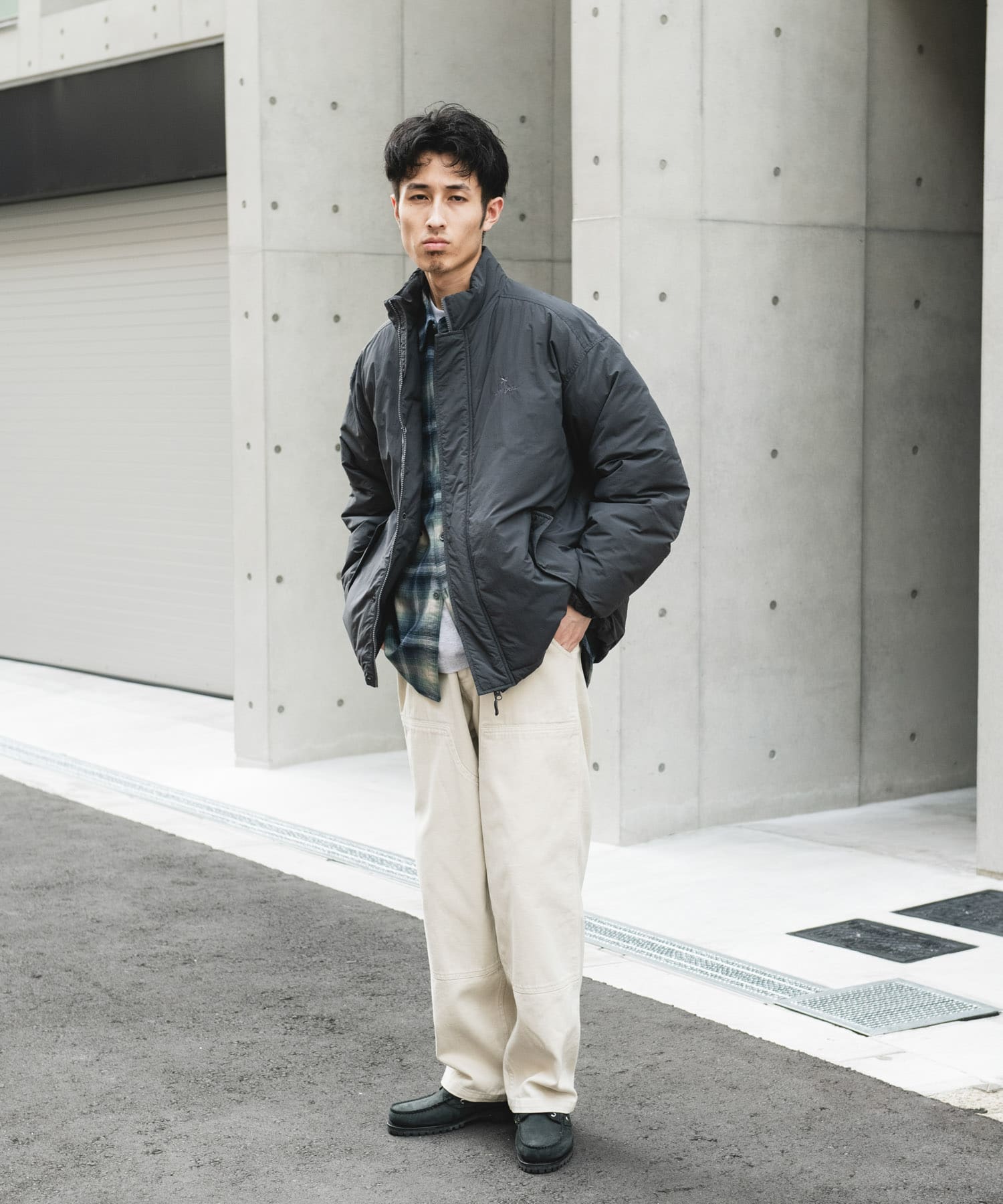 【限定価格】URBAN RESEARCH DOORS ブラックジャケット M 別注』Snow Peak Apparel×DOORS N/T Insulation Jacket(M BLACK