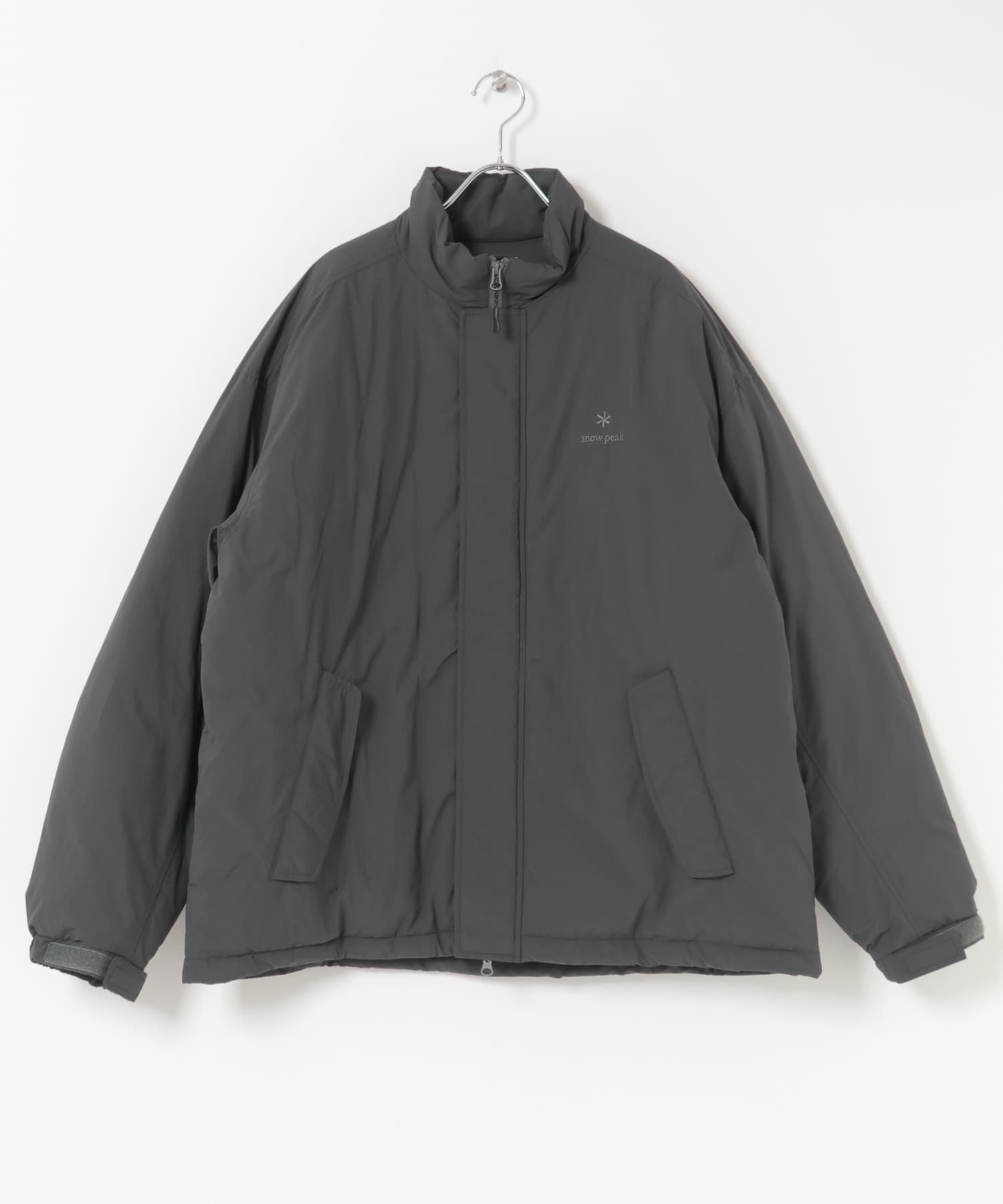  Peak Apparel×DOORS ナイロンジャケット　未使用 別注』Snow Peak Apparel×DOORS Nylon Tussah Jacket(M BLACK