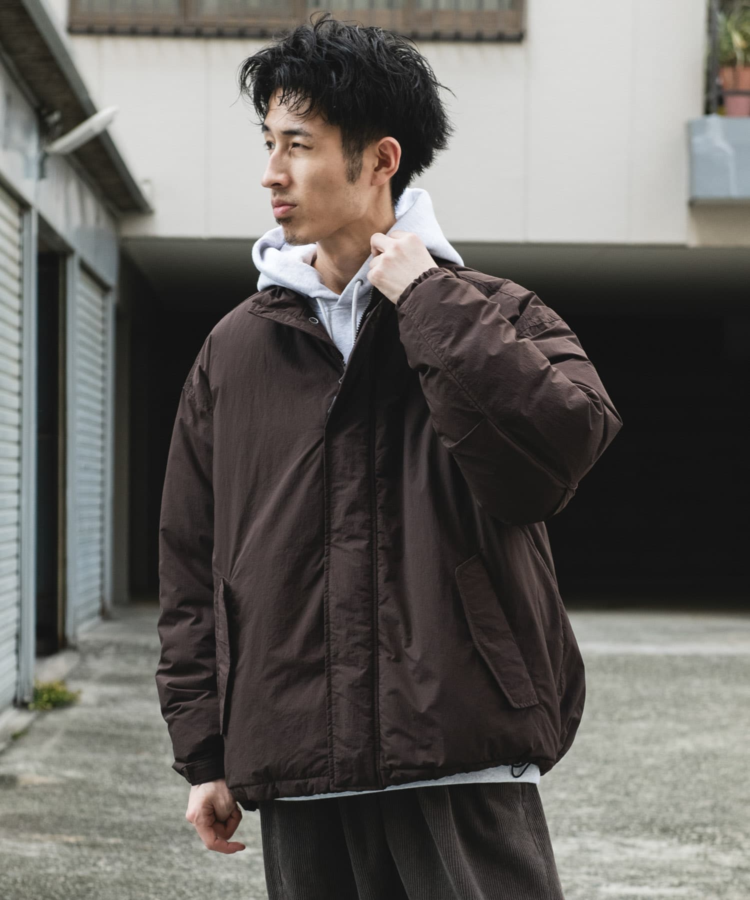 身長：180cm サイズ：L