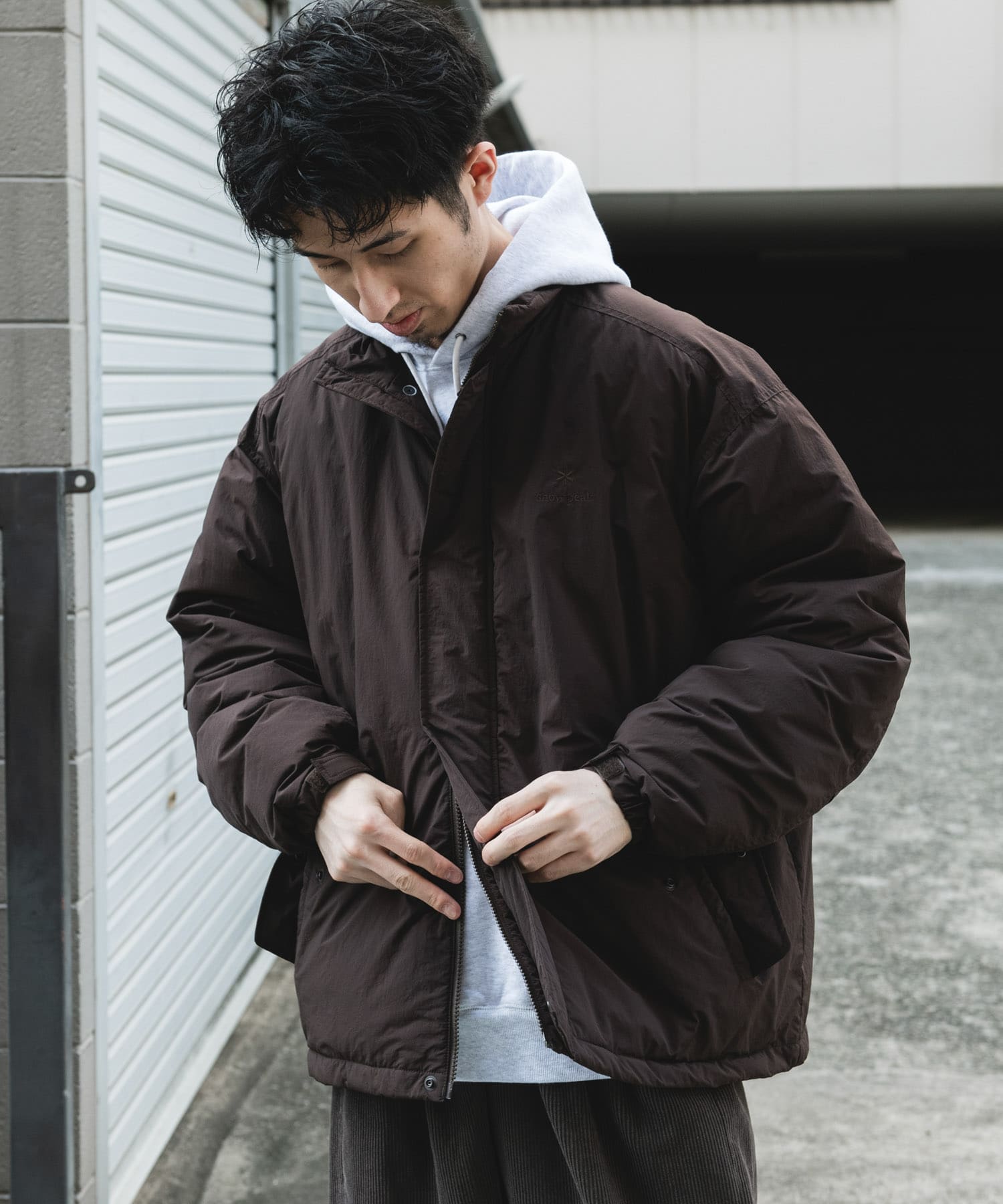 身長：180cm サイズ：L