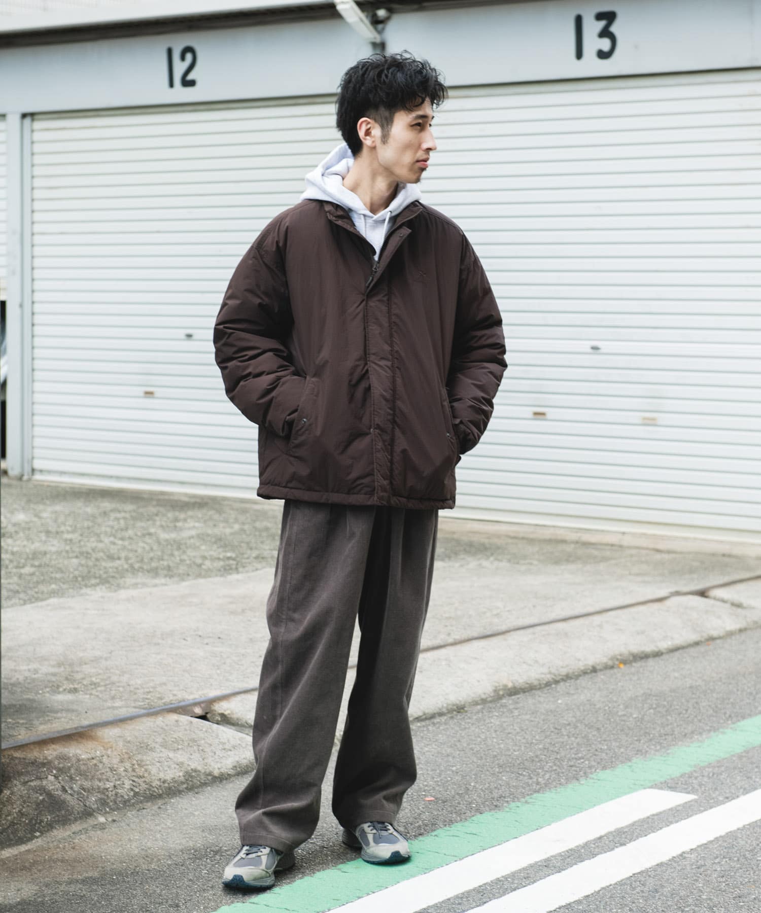 身長：180cm サイズ：L