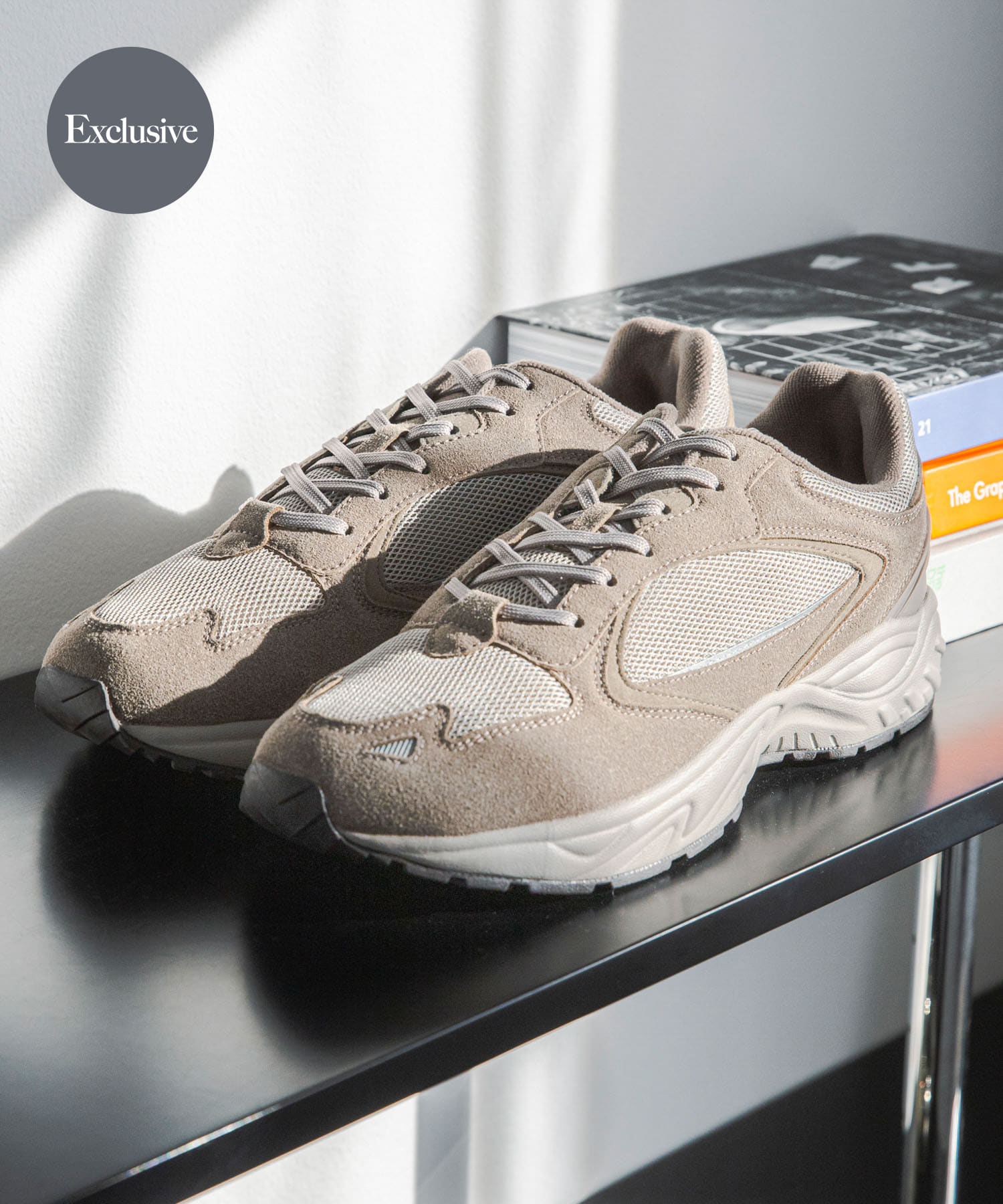 『別注』MOONSTAR×DOORS　STUDEN URD TAUPE 25.5