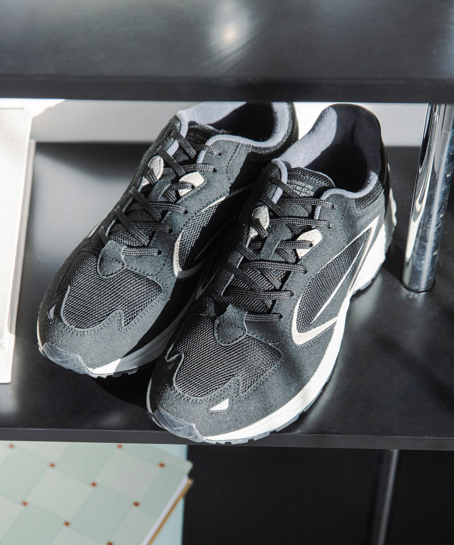 『別注』MOONSTAR×DOORS　STUDEN URD BLACK 25.5