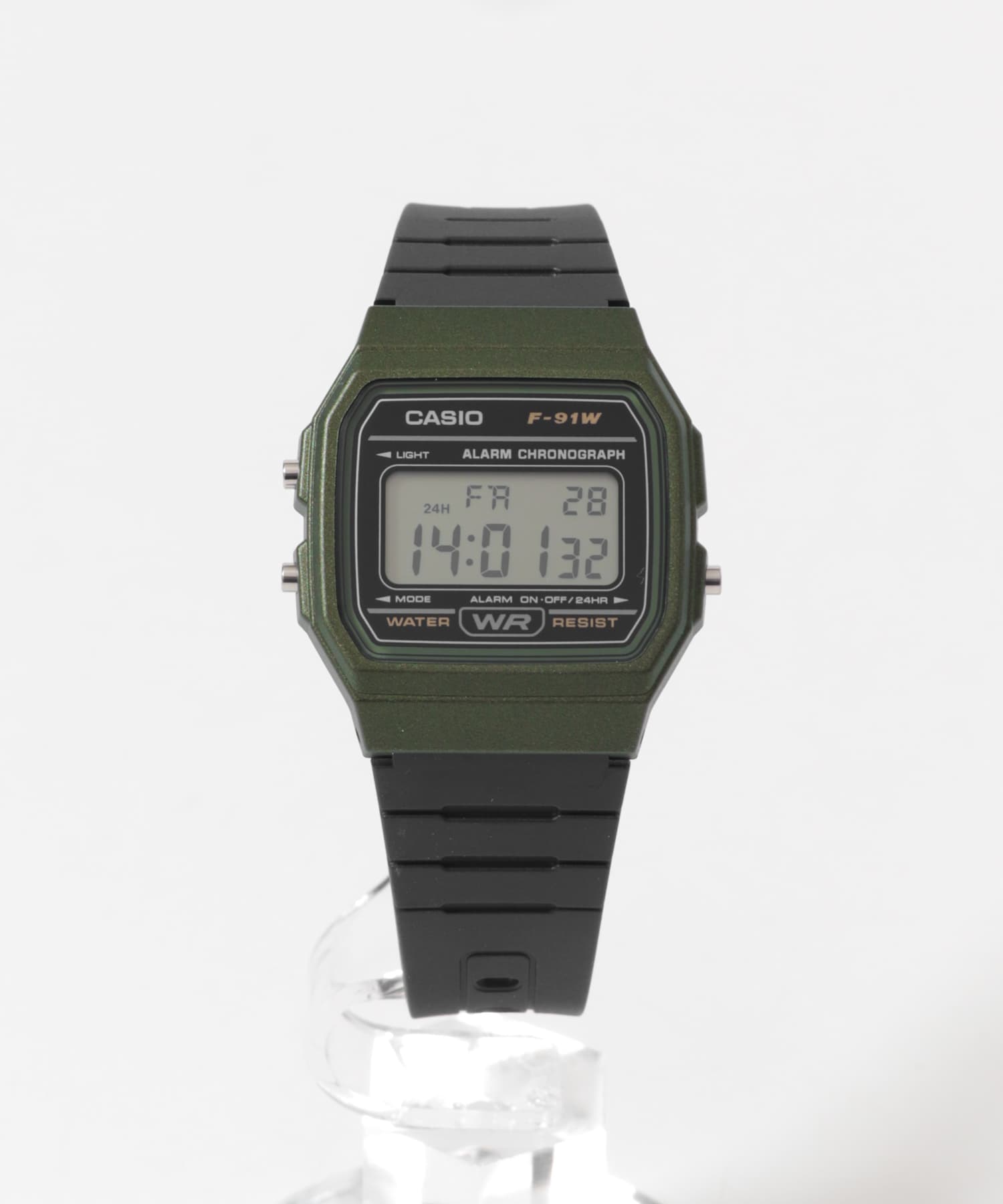 CASIO　F-91WM OLIVE/BLK Free