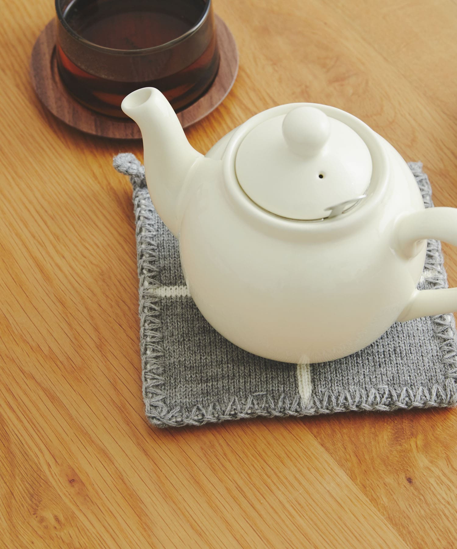 DOORS LIVING PRODUCTS　ポットマット グレー -