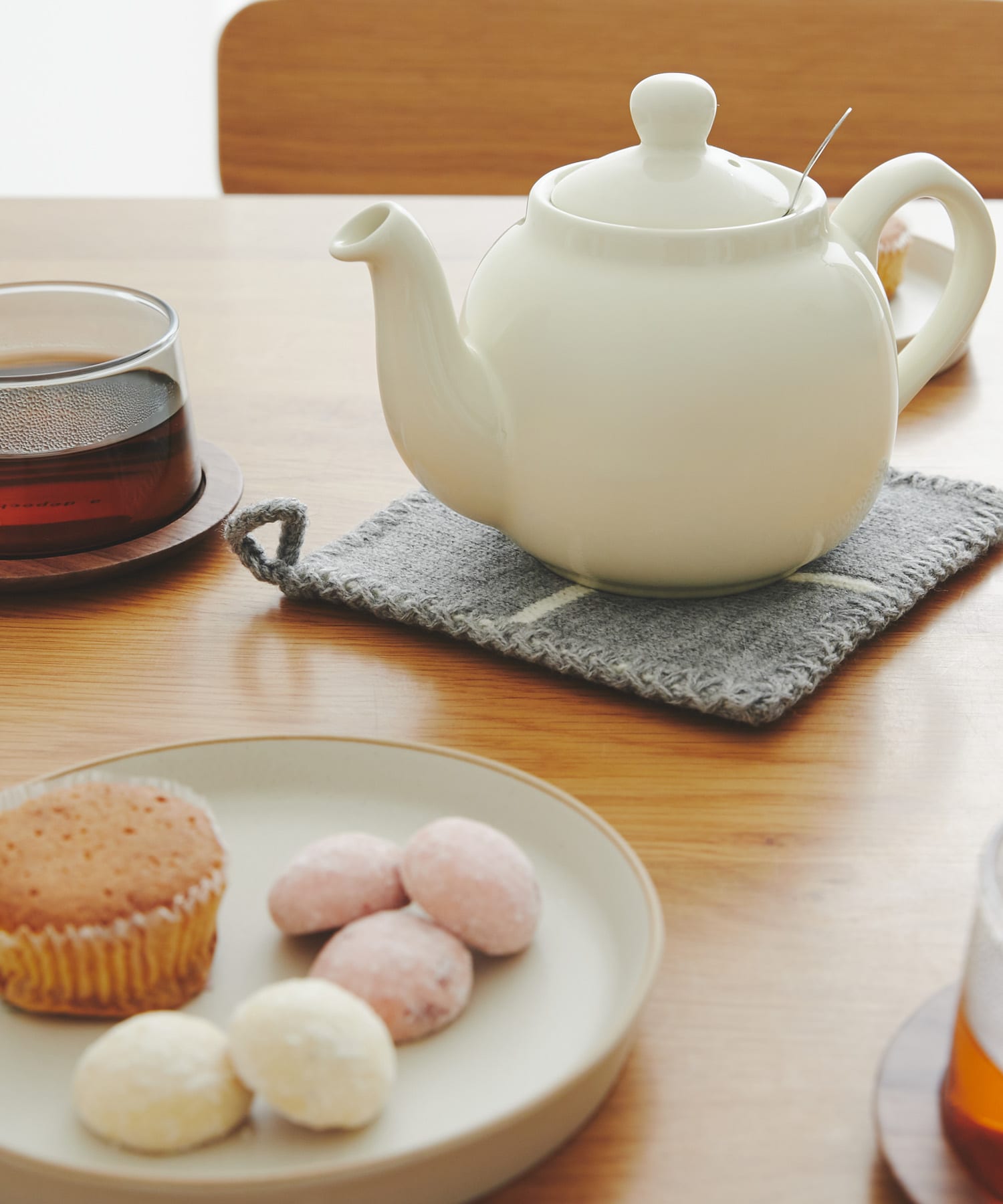 DOORS LIVING PRODUCTS　ポットマット グレー -