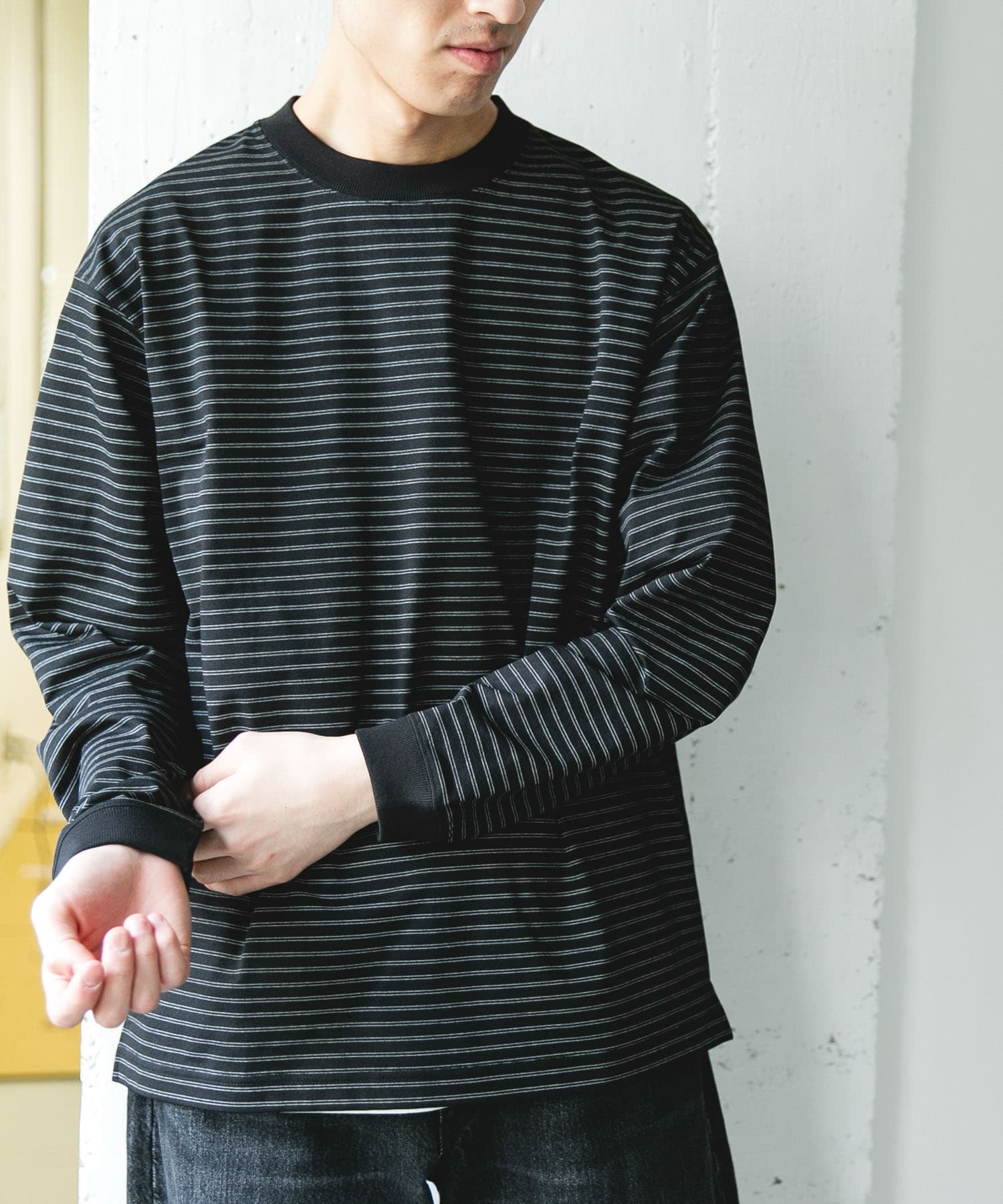 身長：180cm サイズ：L