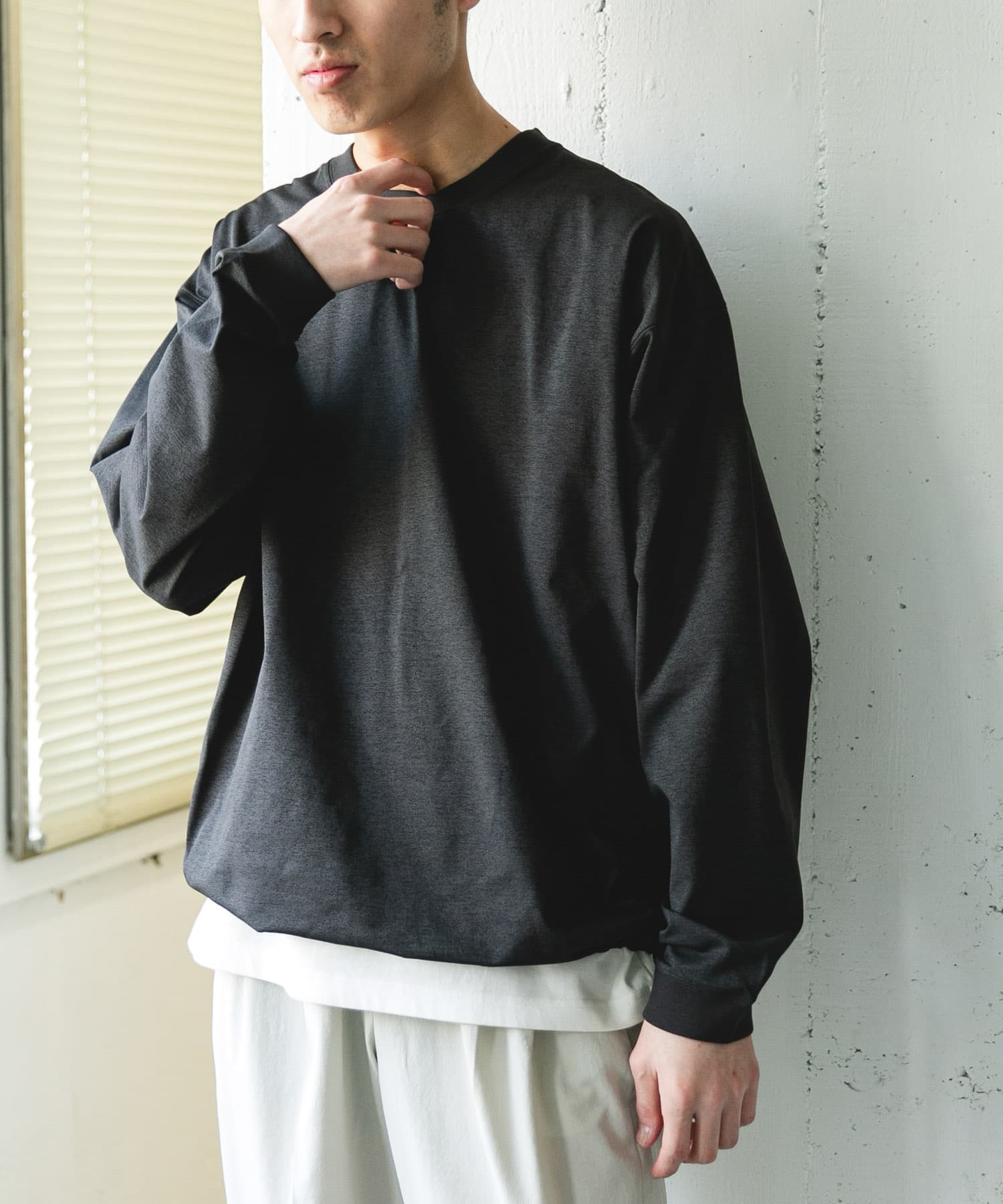 身長：180cm サイズ：L