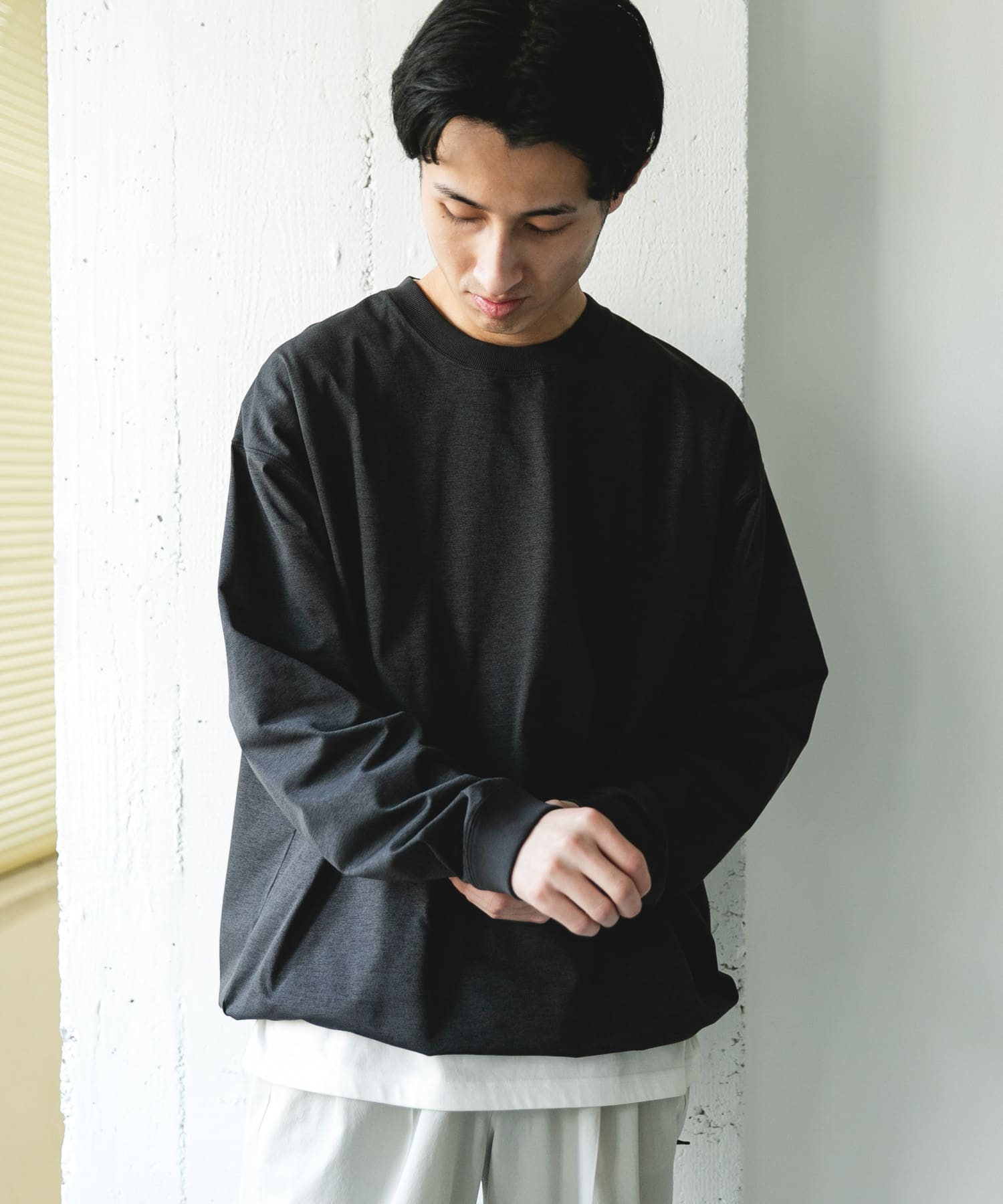 身長：180cm サイズ：L