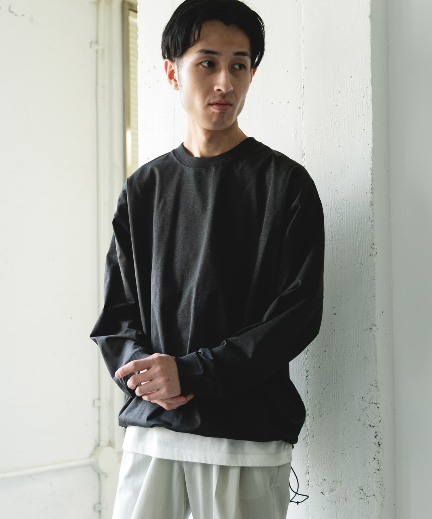 身長：180cm サイズ：L