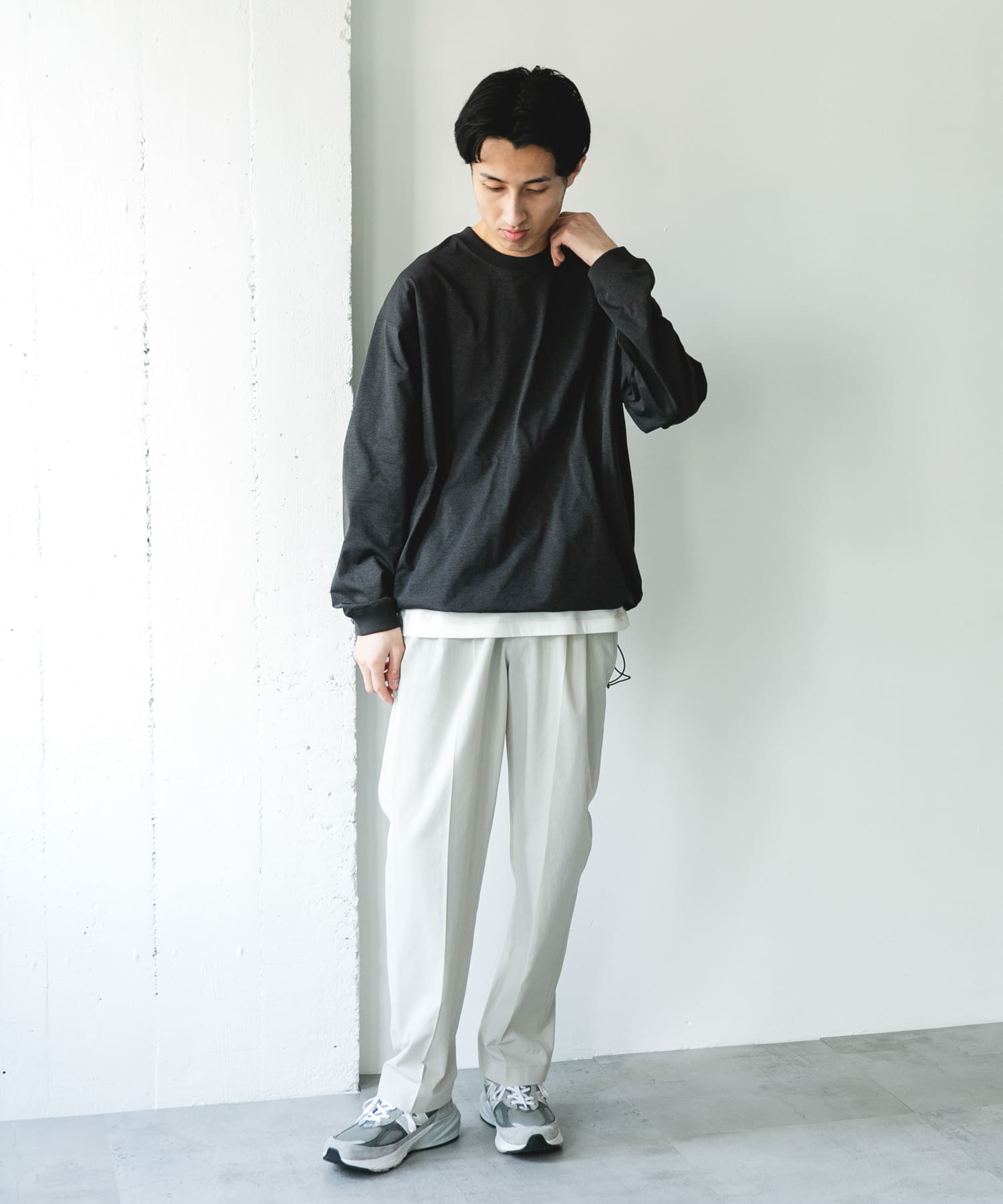身長：180cm サイズ：L