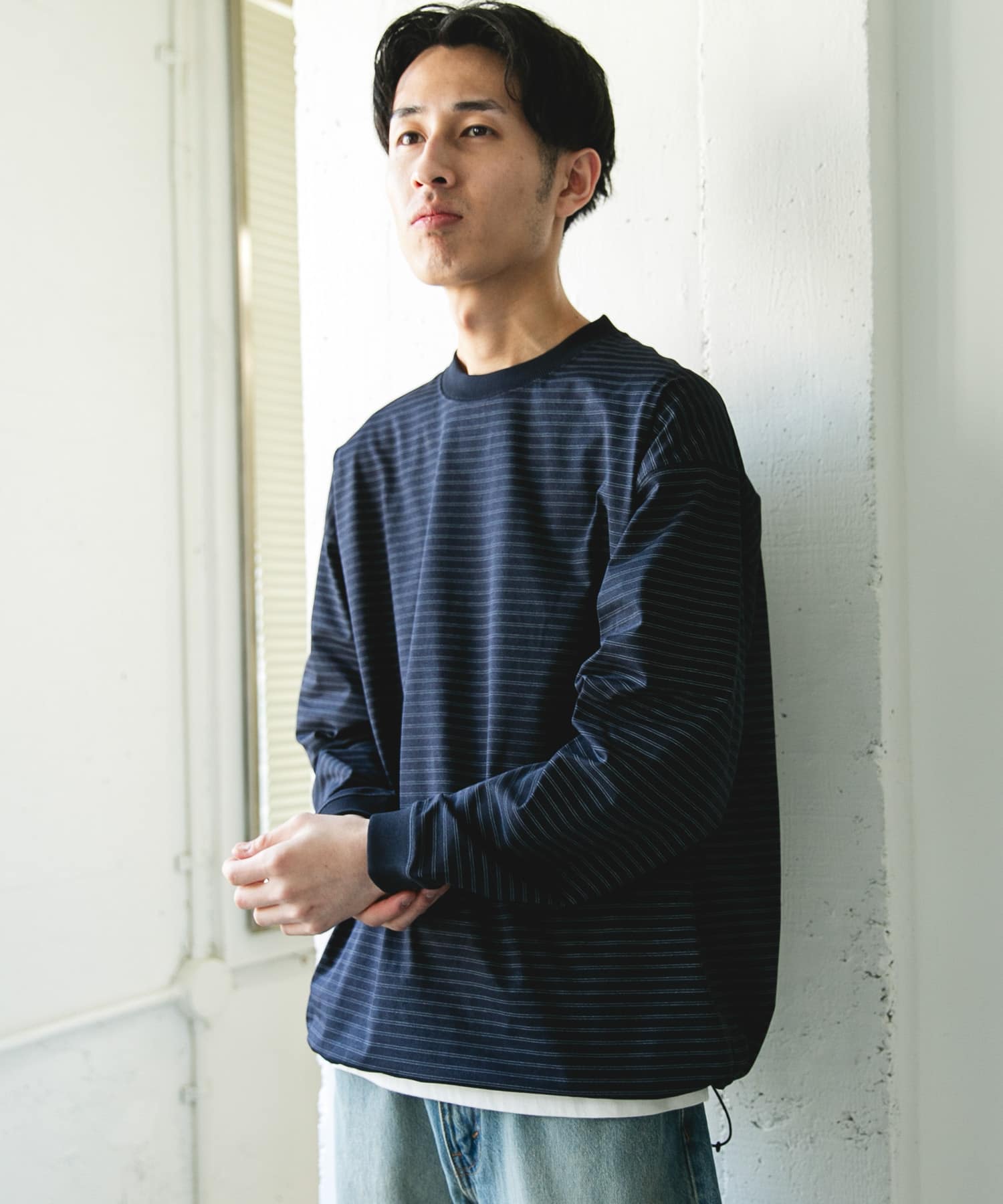 身長：180cm サイズ：L